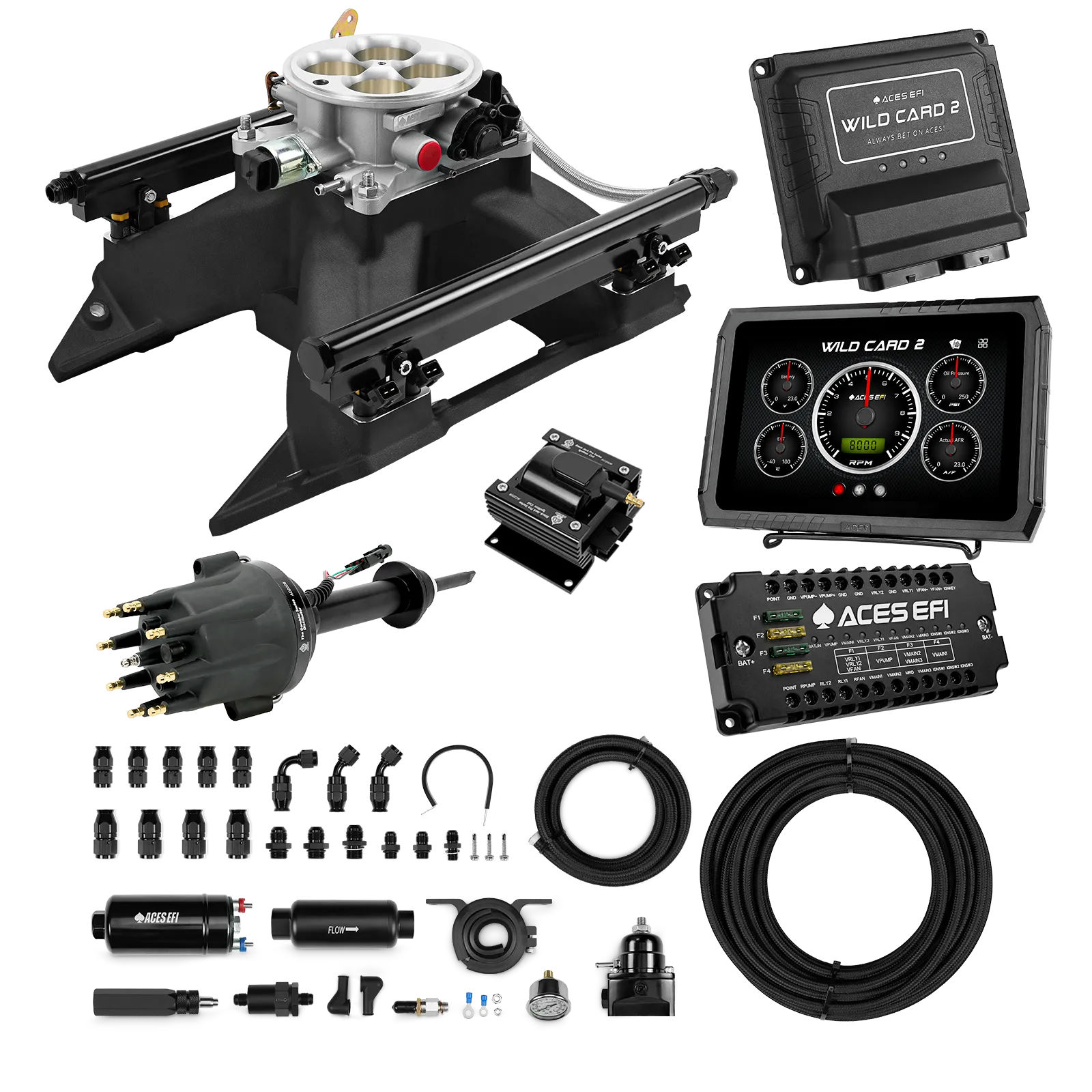 Kits maestros EFI secuenciales Wild Card 2 (500 CV)