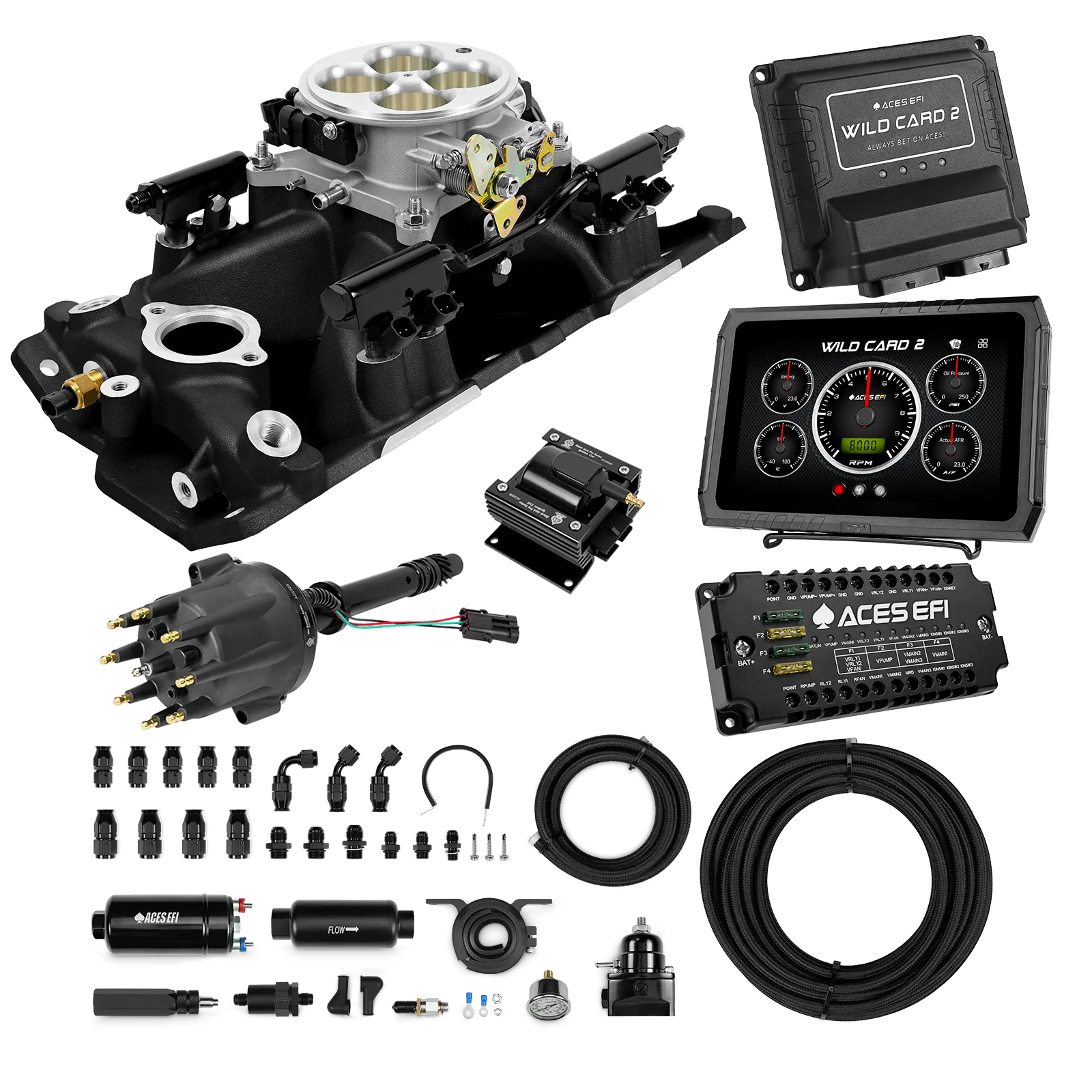 Kits maestros EFI secuenciales Wild Card 2 (500 CV)