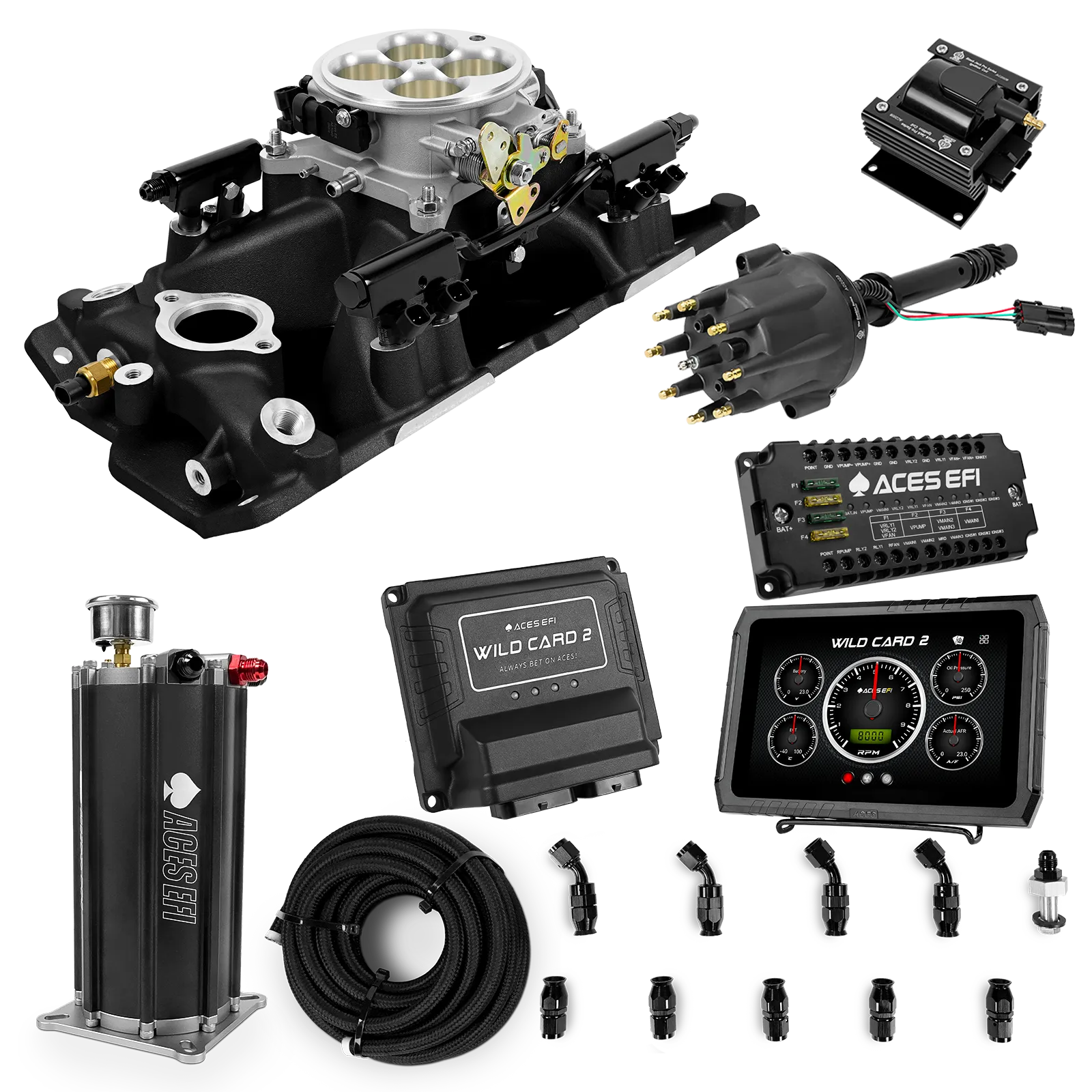 Kits maestros EFI secuenciales Wild Card 2 (500 CV)