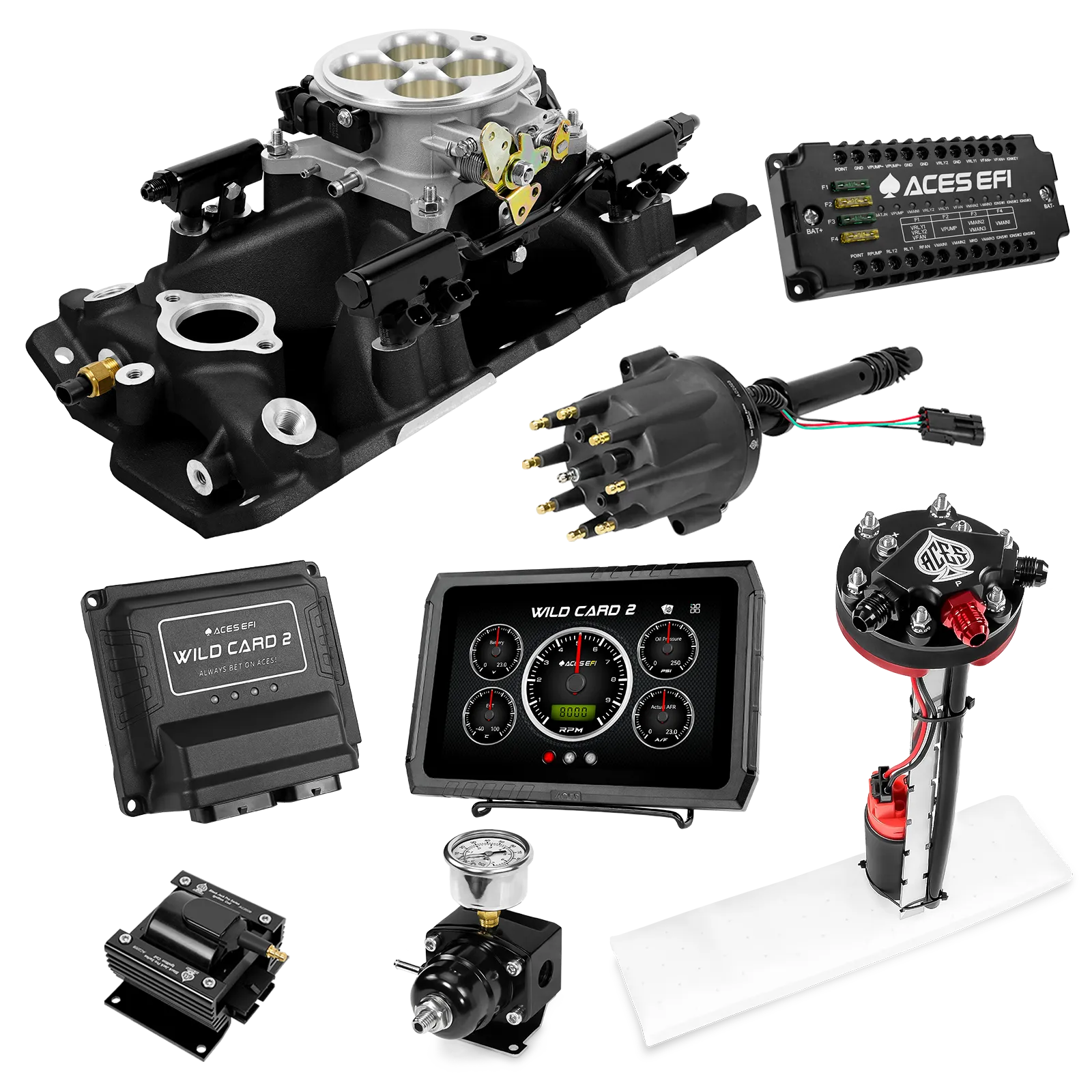 Kits maestros EFI secuenciales Wild Card 2 (500 CV)