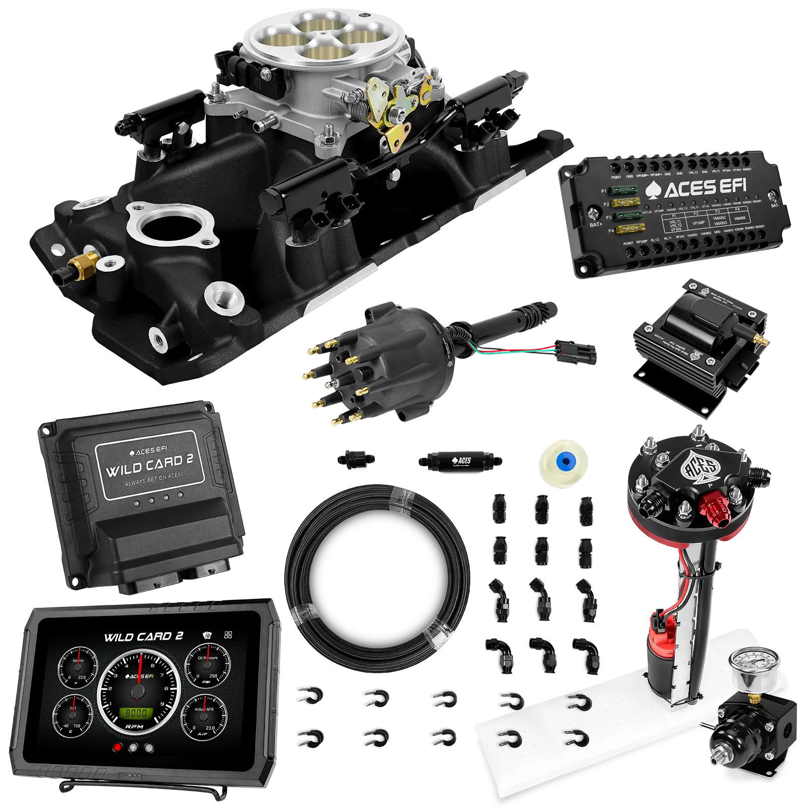 Kits maestros EFI secuenciales Wild Card 2 (500 CV)