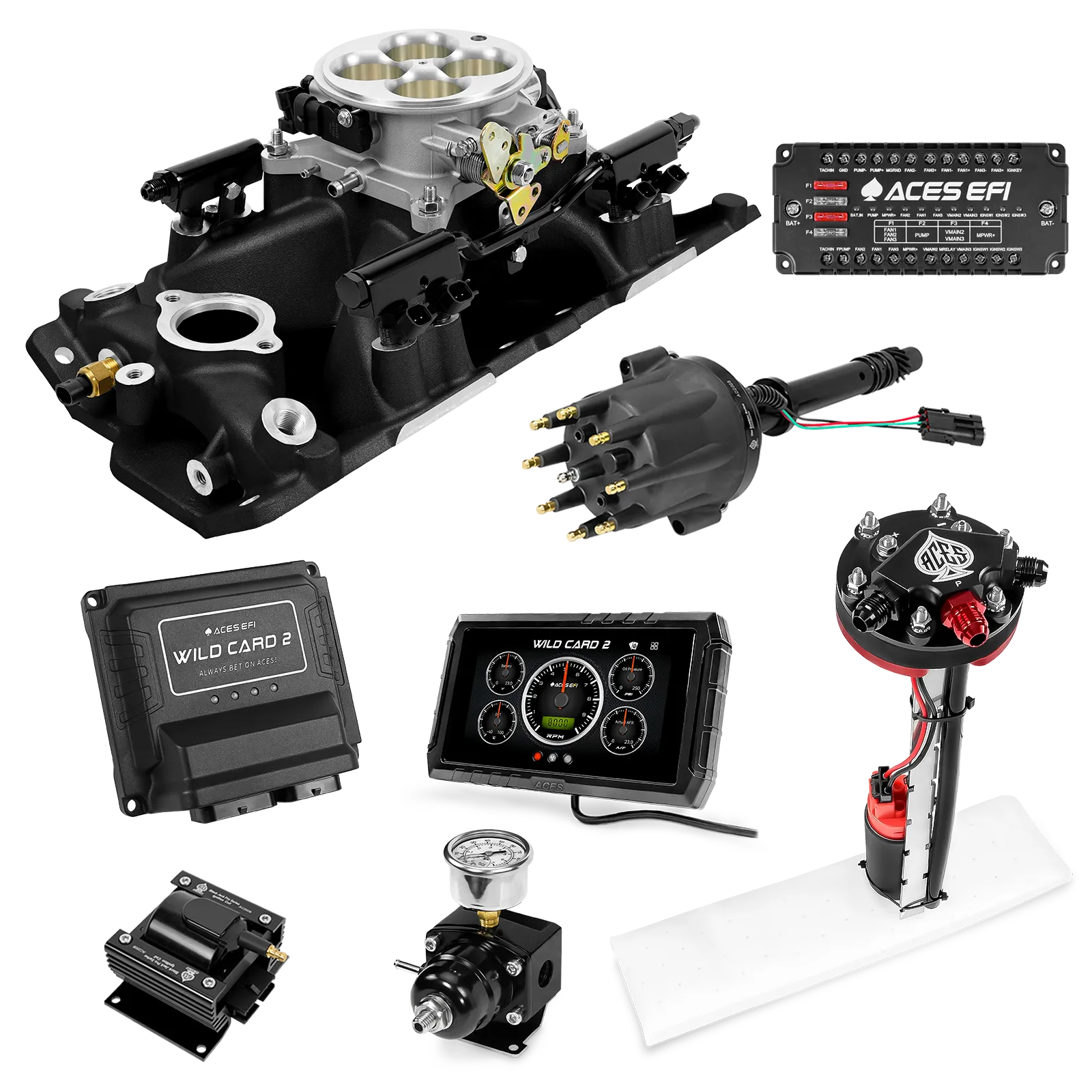 Wild Card 2 Sequential EFI Master Kits (500 HP)