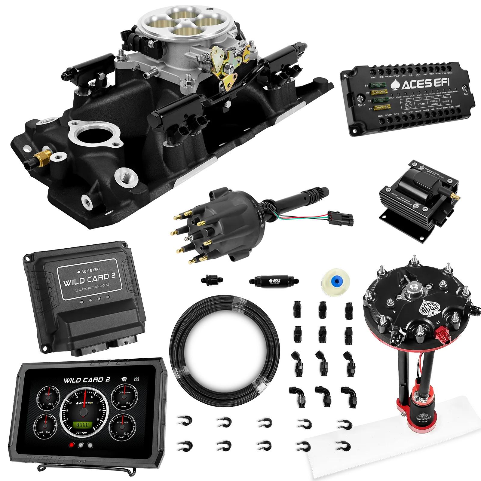 Kits maestros EFI secuenciales Wild Card 2 (500 CV)