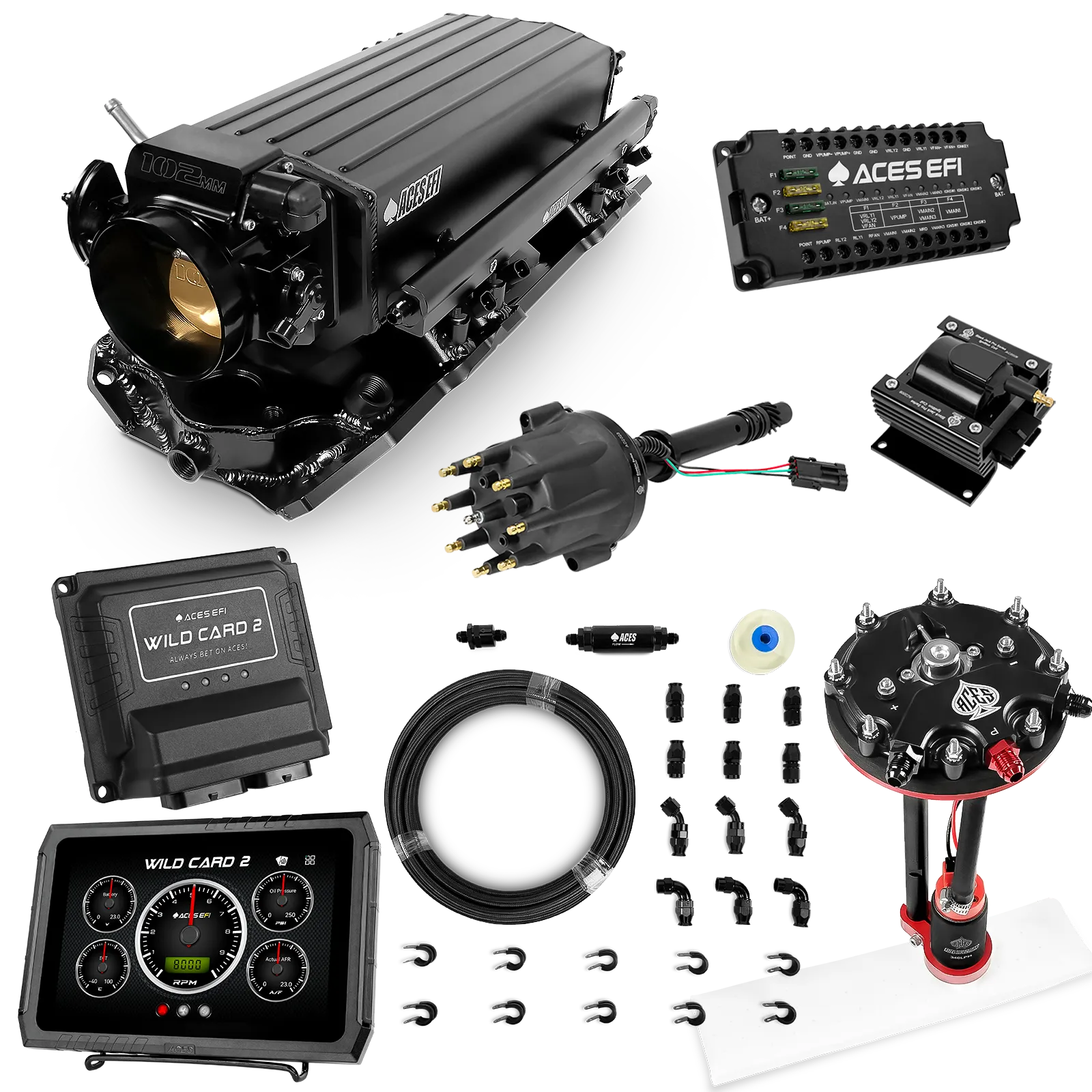 Kits maestros EFI secuenciales Wild Card 2 (500 CV)
