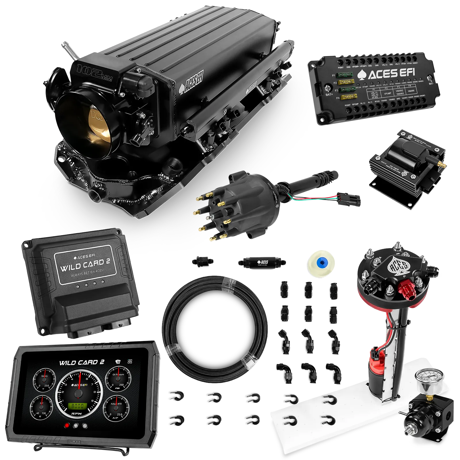 Kits maestros EFI secuenciales Wild Card 2 (500 CV)