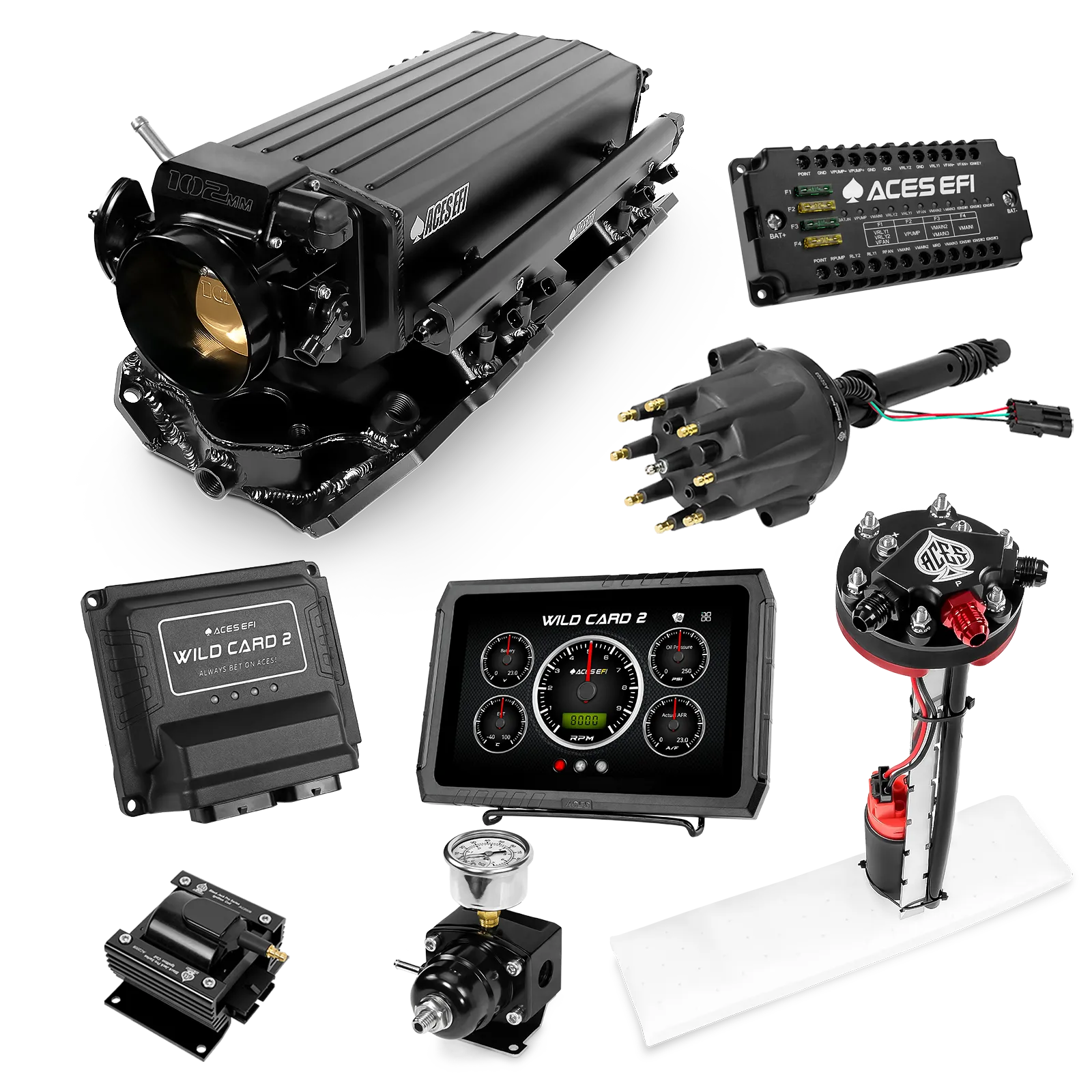 Kits maestros EFI secuenciales Wild Card 2 (500 CV)