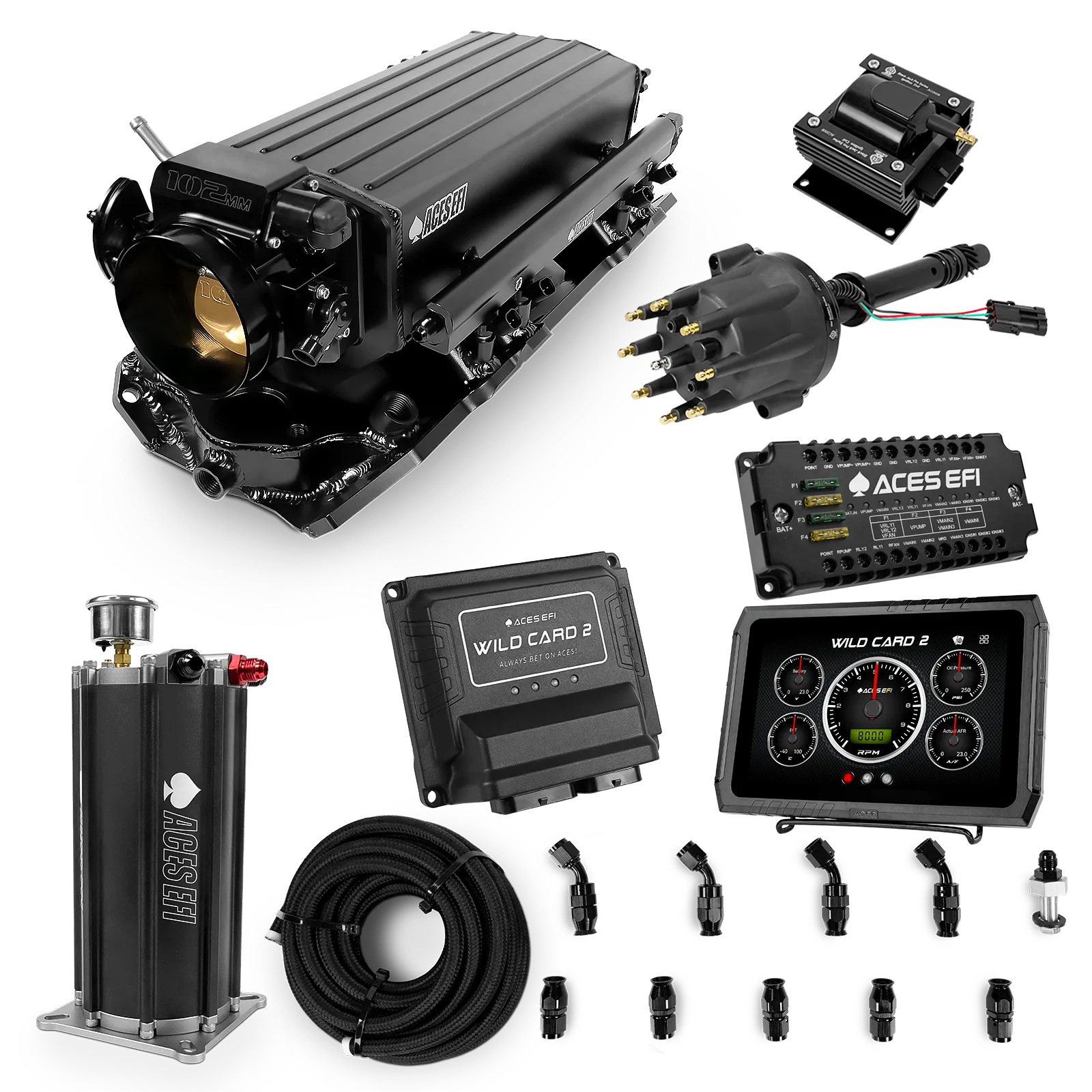 Kits maestros EFI secuenciales Wild Card 2 (500 CV)