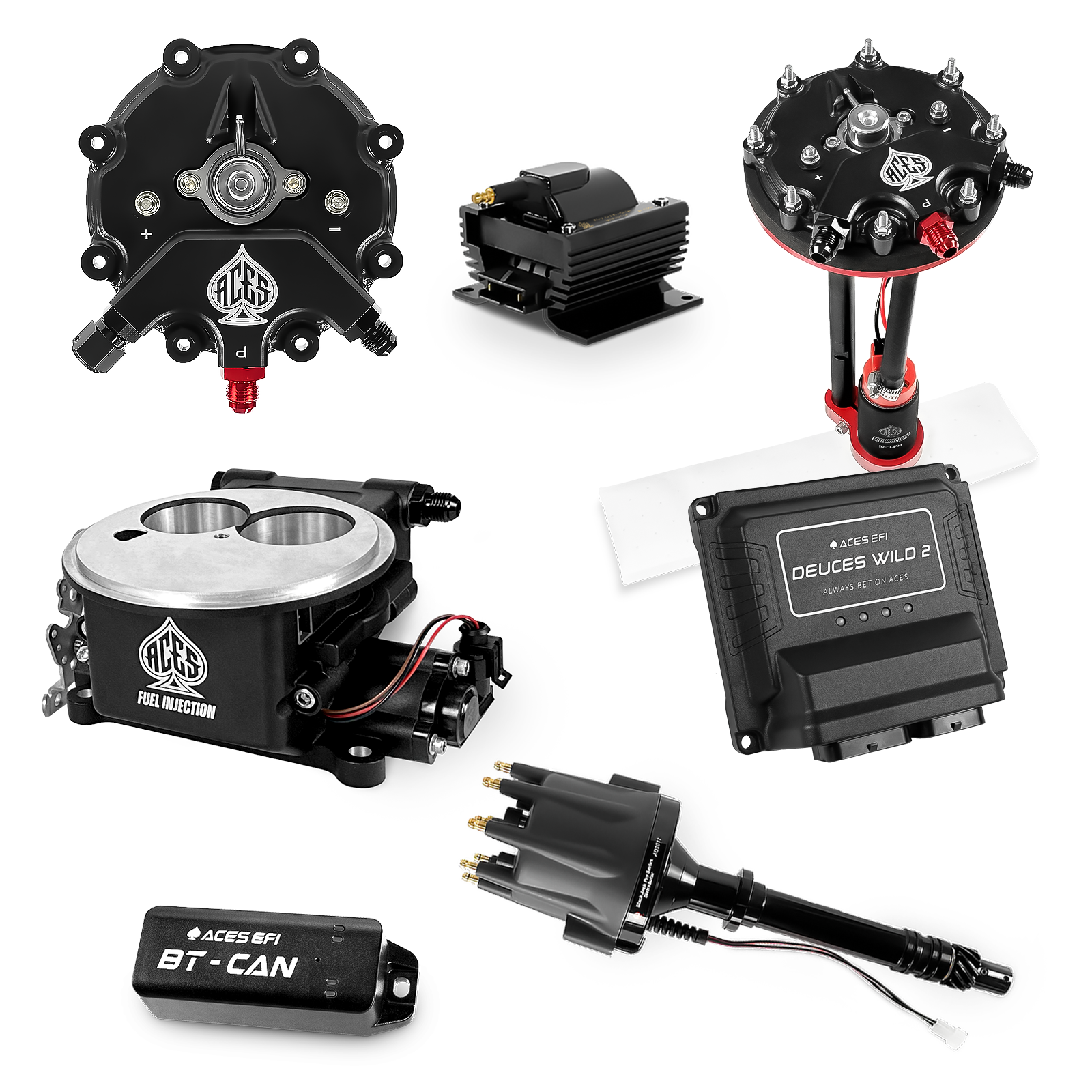 Deuces Wild 2 Master Kits (Black)