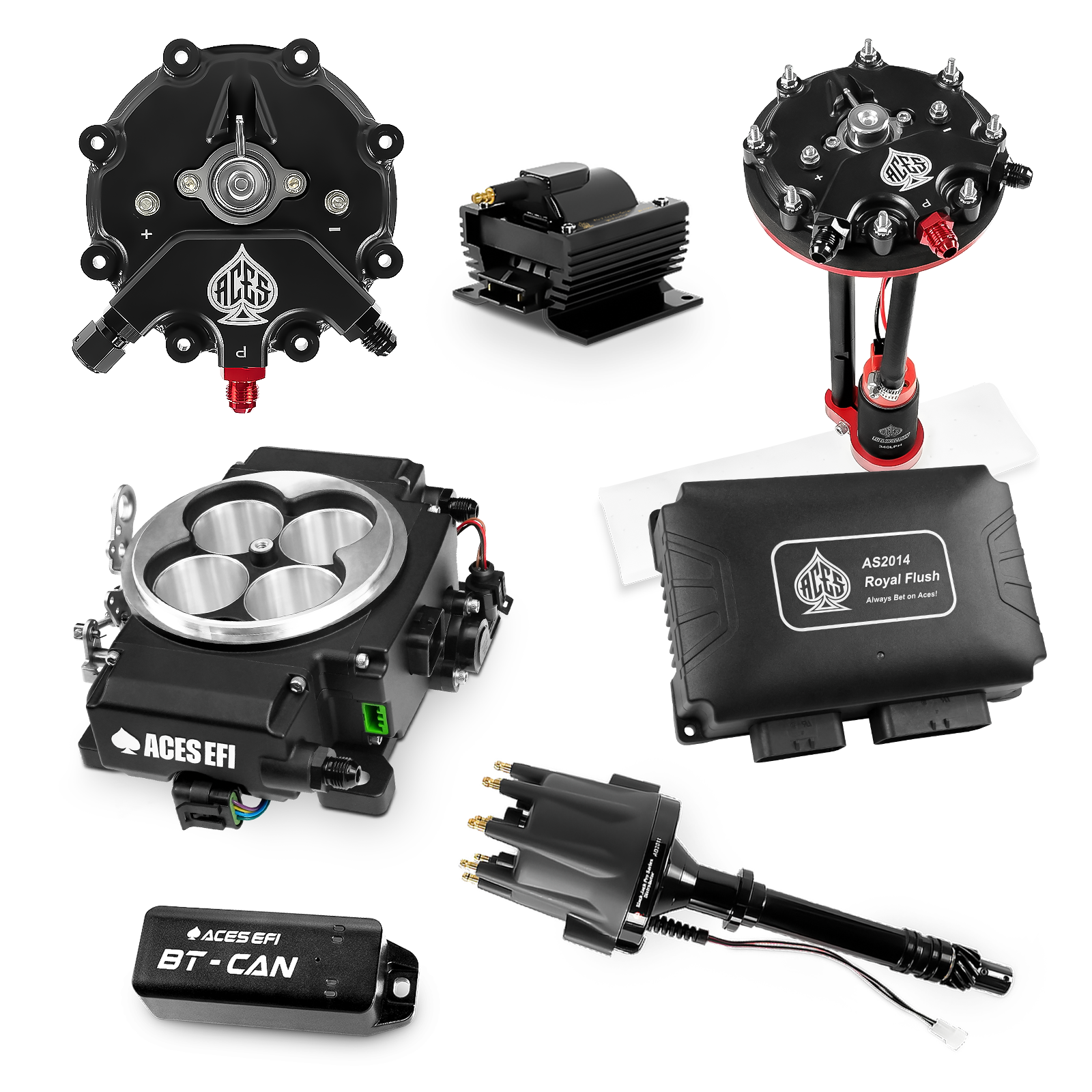 Royal Flush Master Kits (Black)