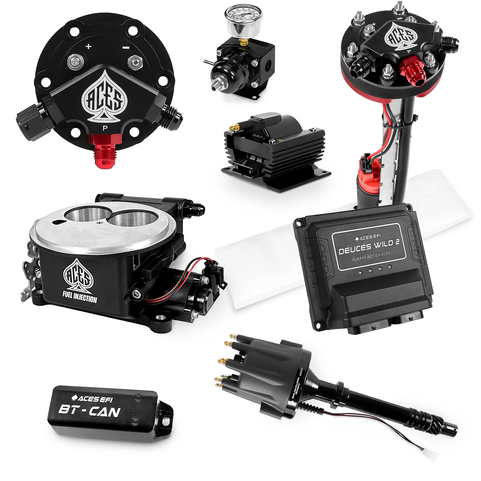 Deuces Wild 2 Master Kits (Black)