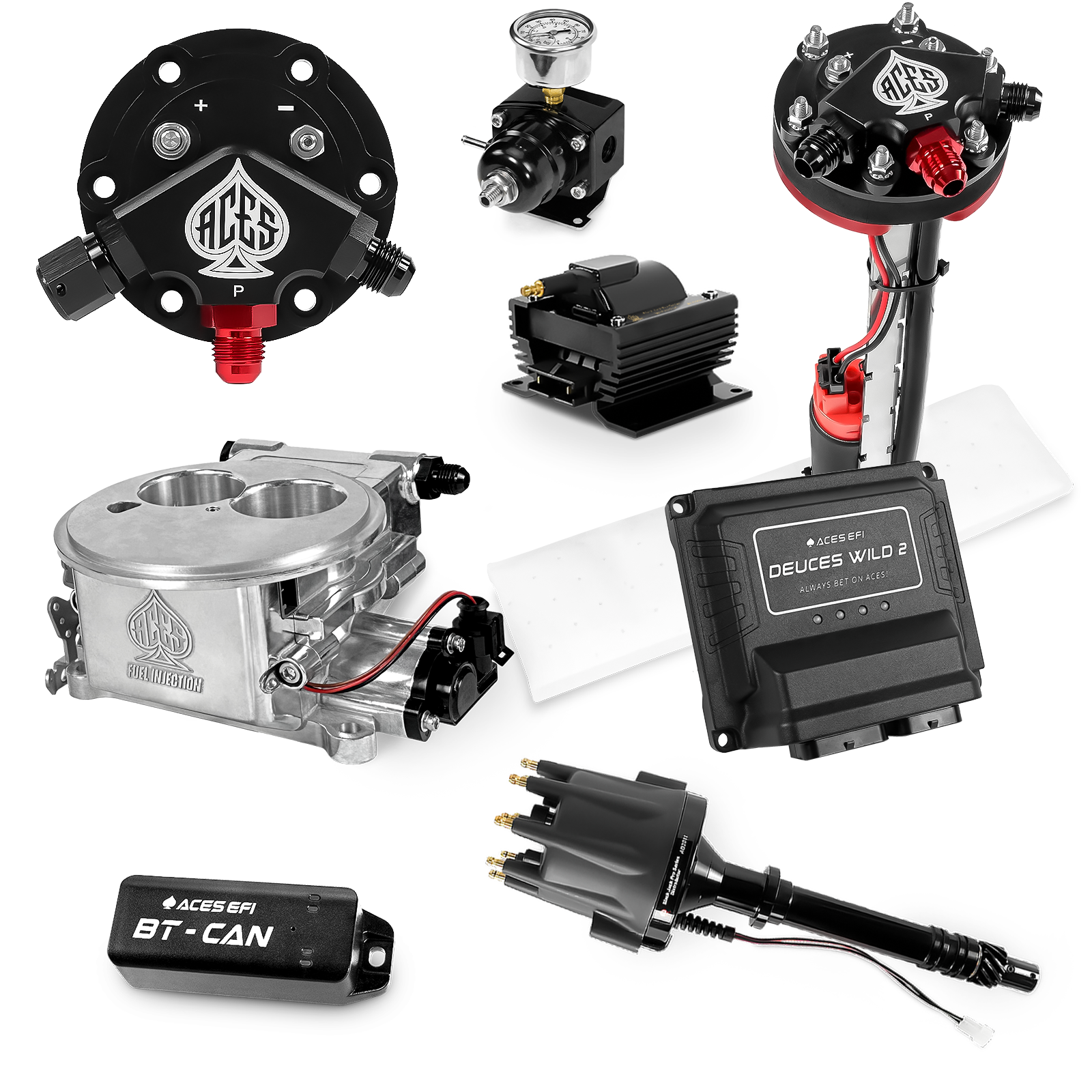 Deuces Wild 2 Master Kits (Polished)