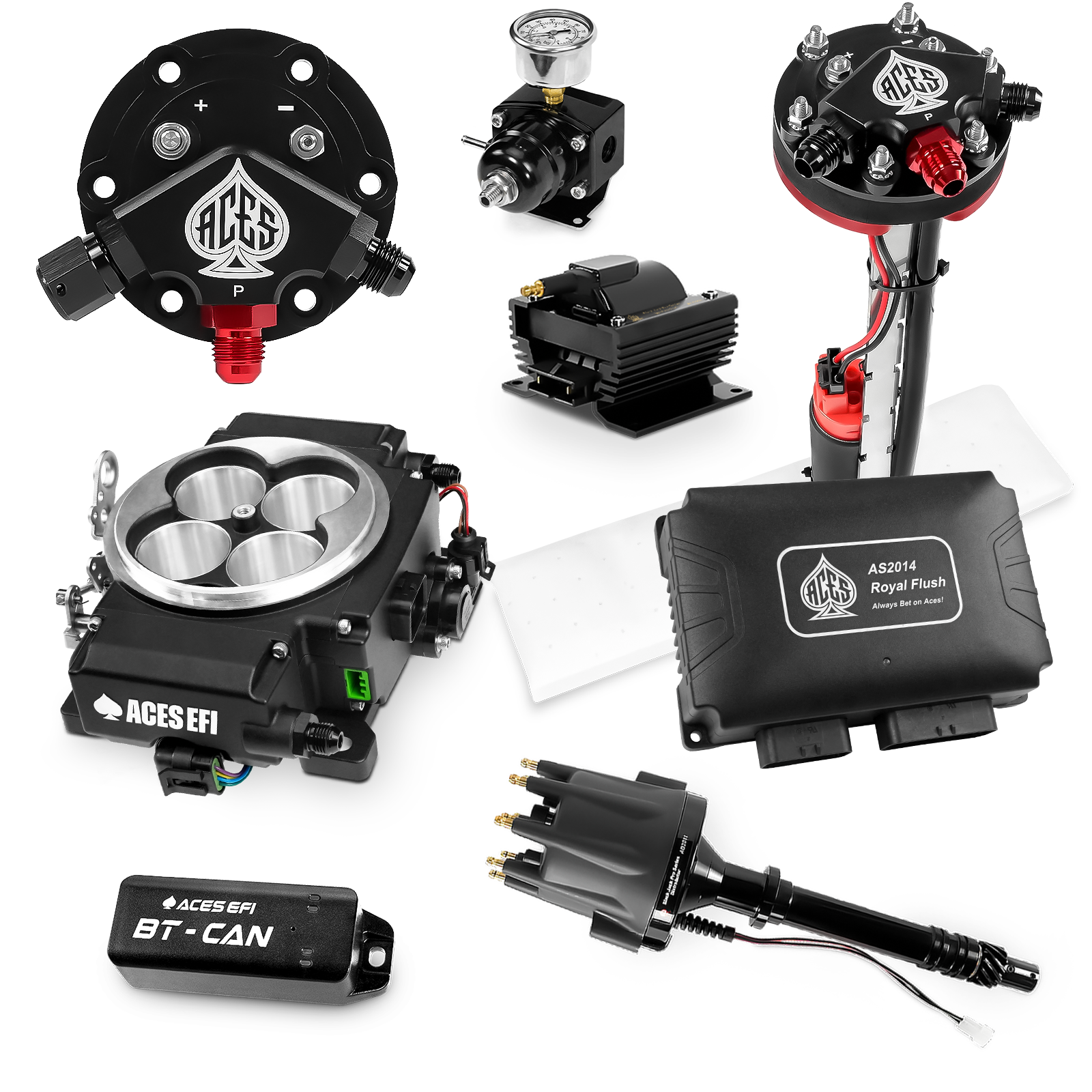 Royal Flush Master Kits (Black)