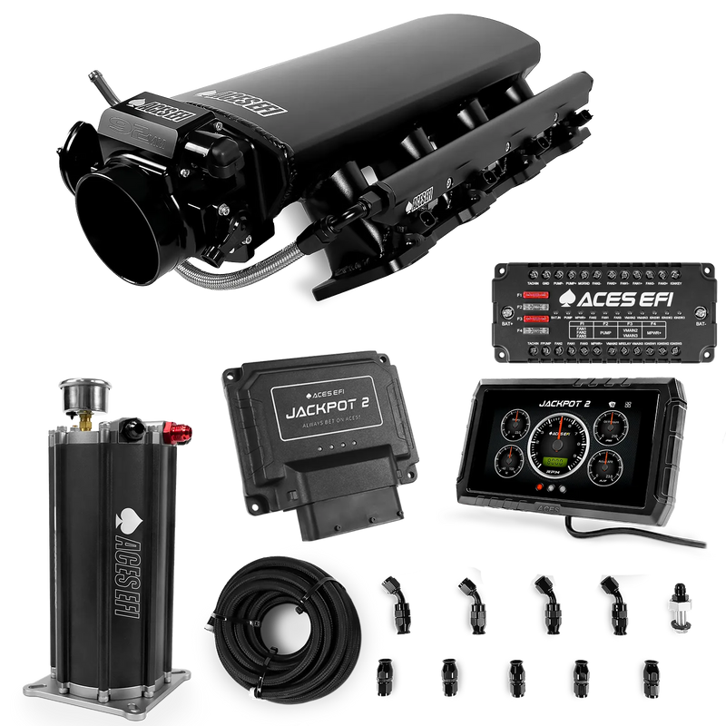 Jackpot 2 LS EFI System - Master Kit with Command Center 2 Surge Tank