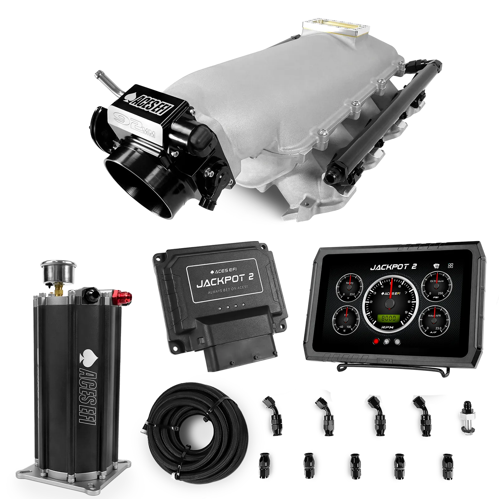 Sistema EFI Jackpot 2 LS - Kit maestro con centro de mando y depósito de compensación 2