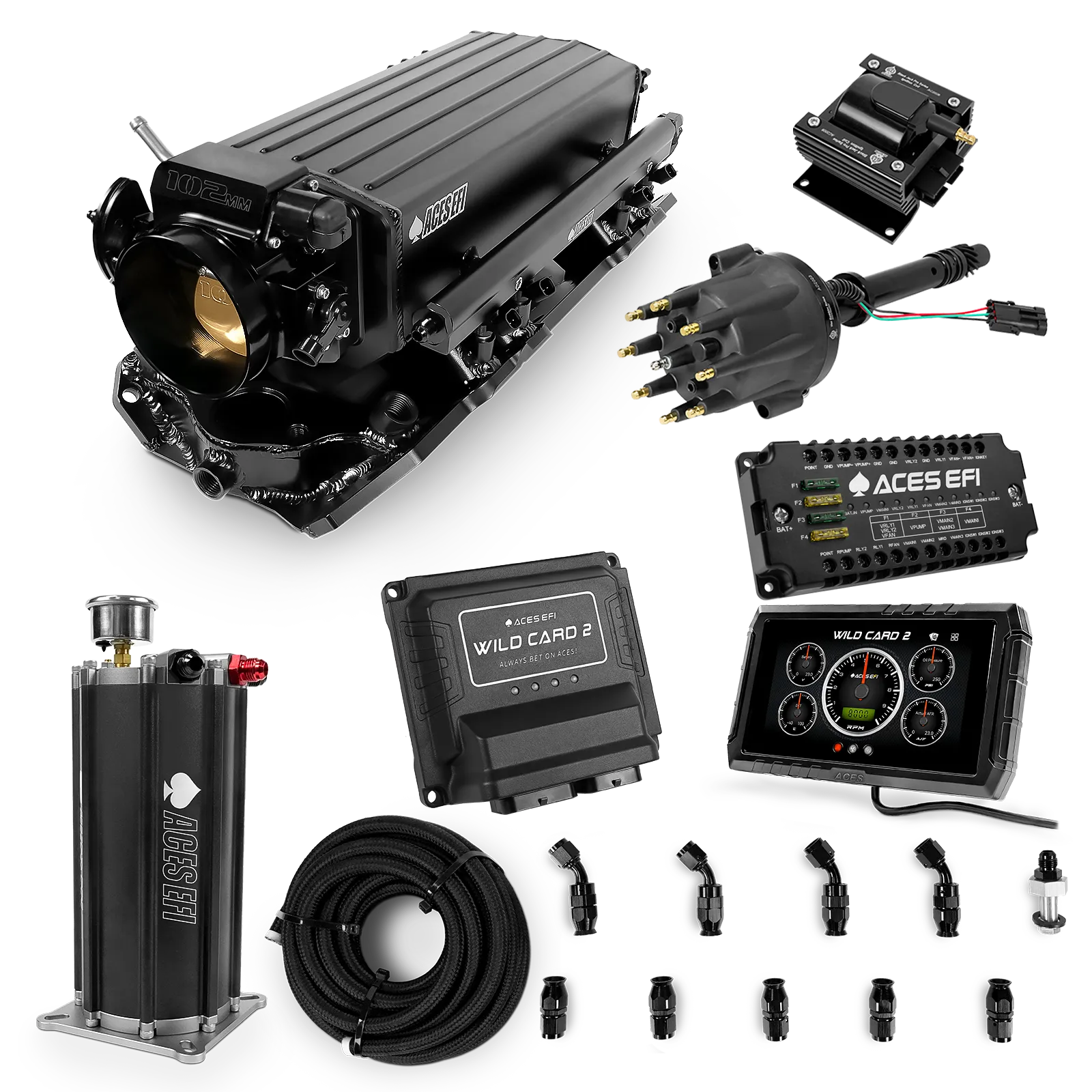 Kits maestros EFI secuenciales Wild Card 2 (800 CV)