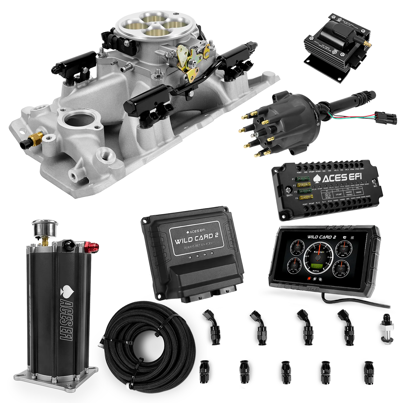 Kits maestros EFI secuenciales Wild Card 2 (500 CV)