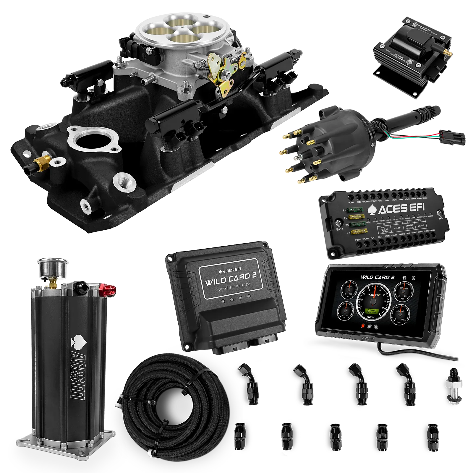 Kits maestros EFI secuenciales Wild Card 2 (800 CV)