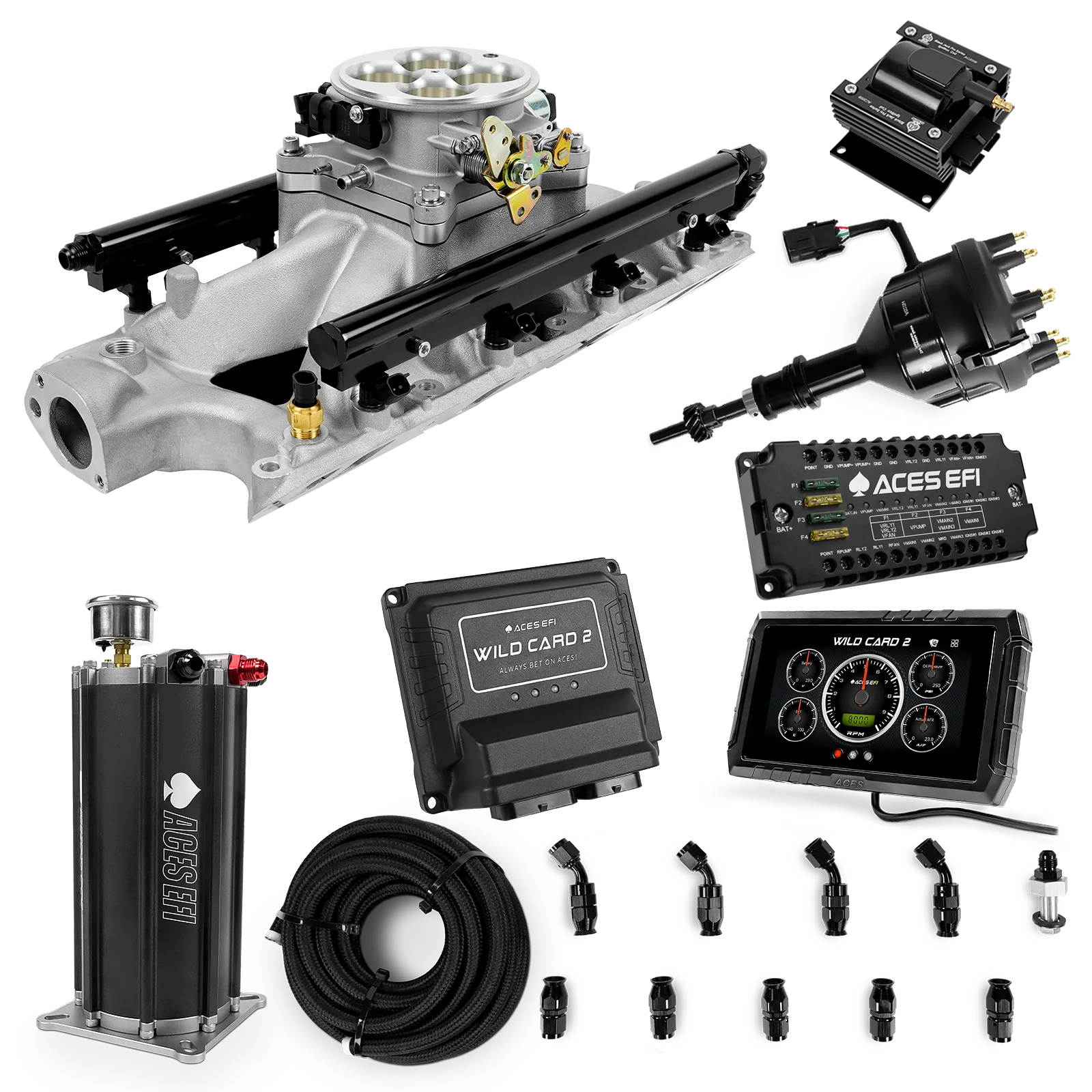 Kits maestros EFI secuenciales Wild Card 2 (800 CV)