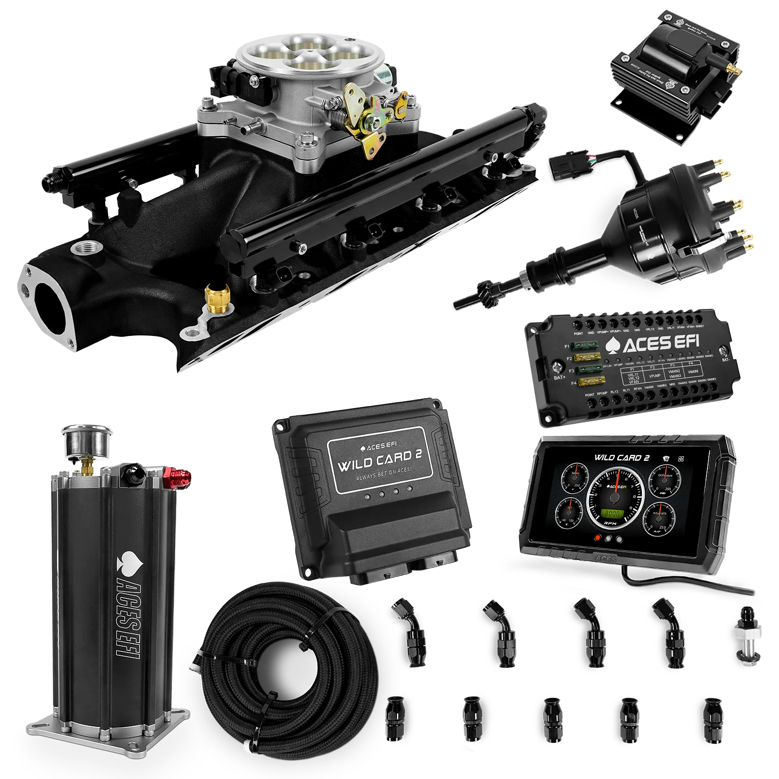 Kits maestros EFI secuenciales Wild Card 2 (800 CV)