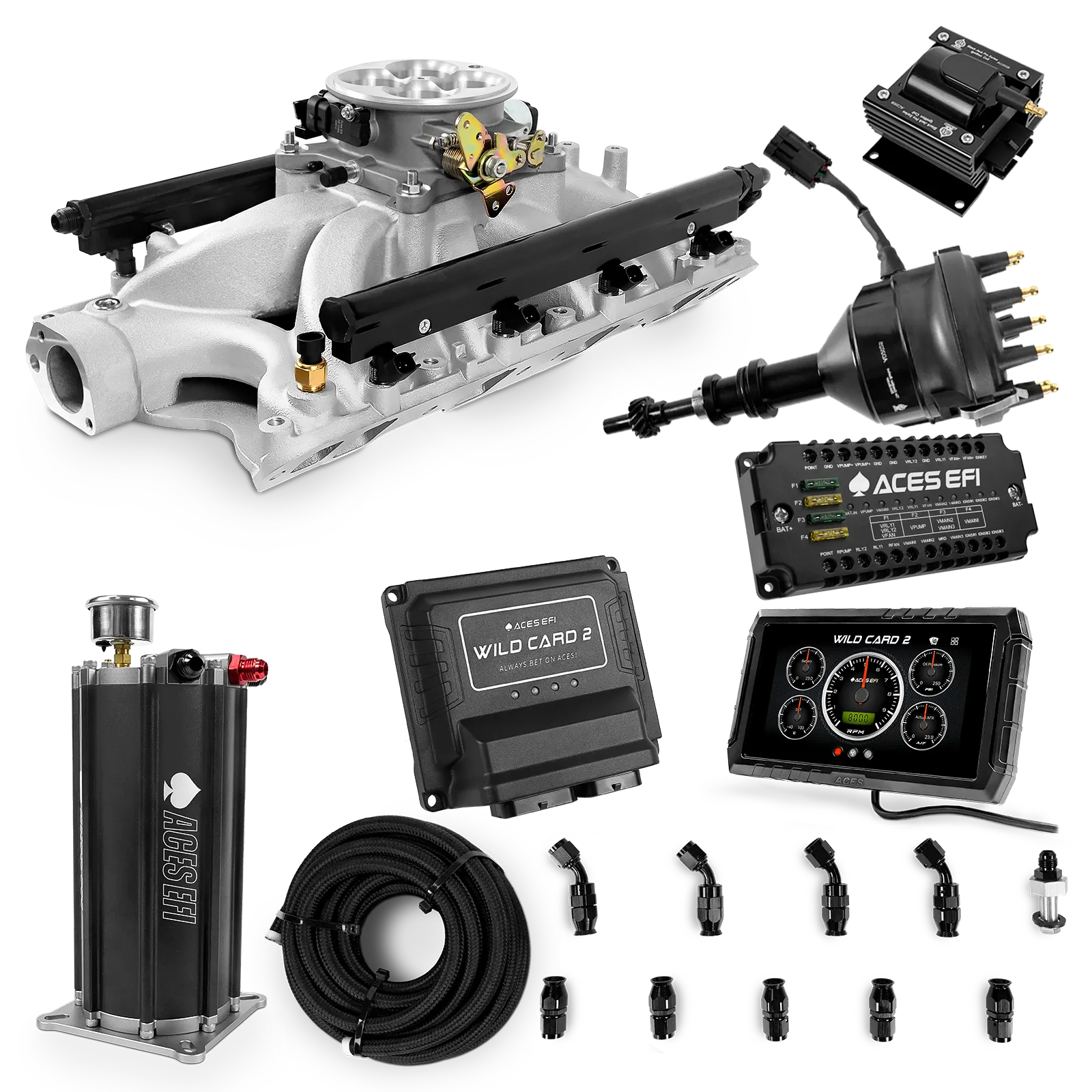 Kits maestros EFI secuenciales Wild Card 2 (800 CV)