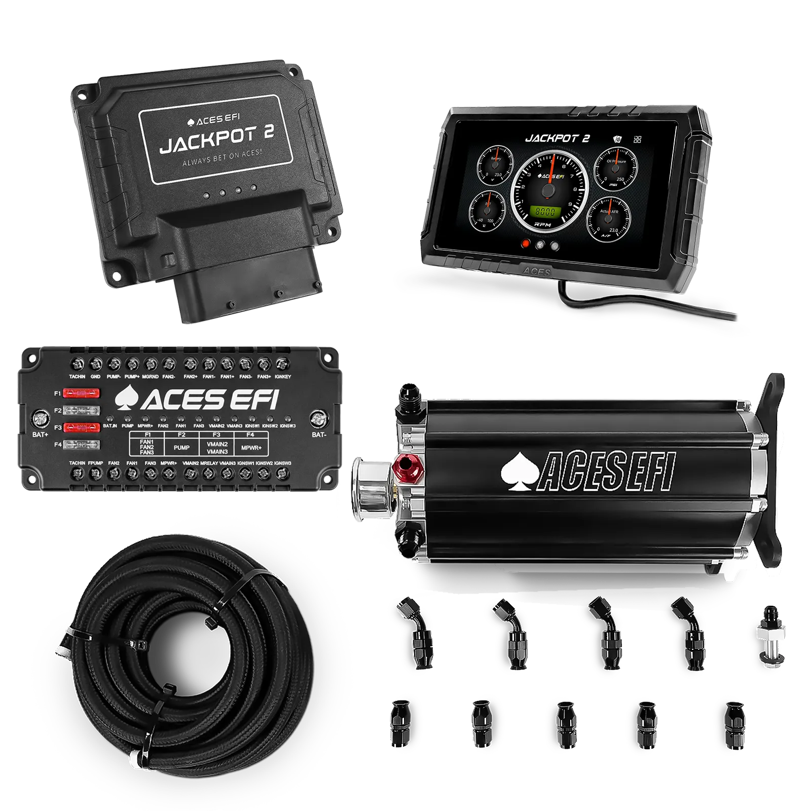 Jackpot 2 Hemi EFI Fuel Kits