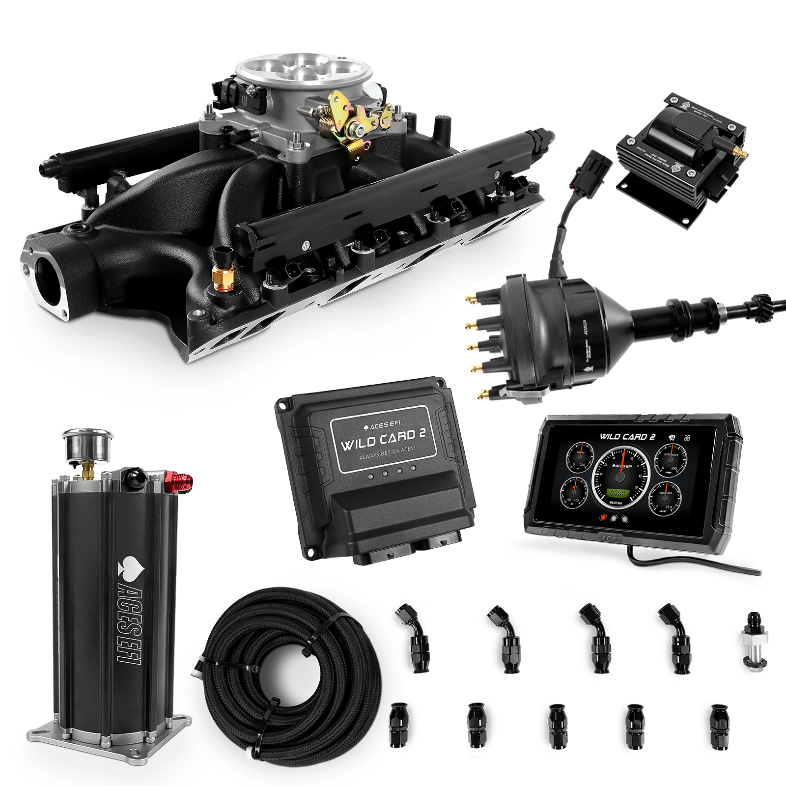 Wild Card Sequential EFI Master Kits (800 HP)