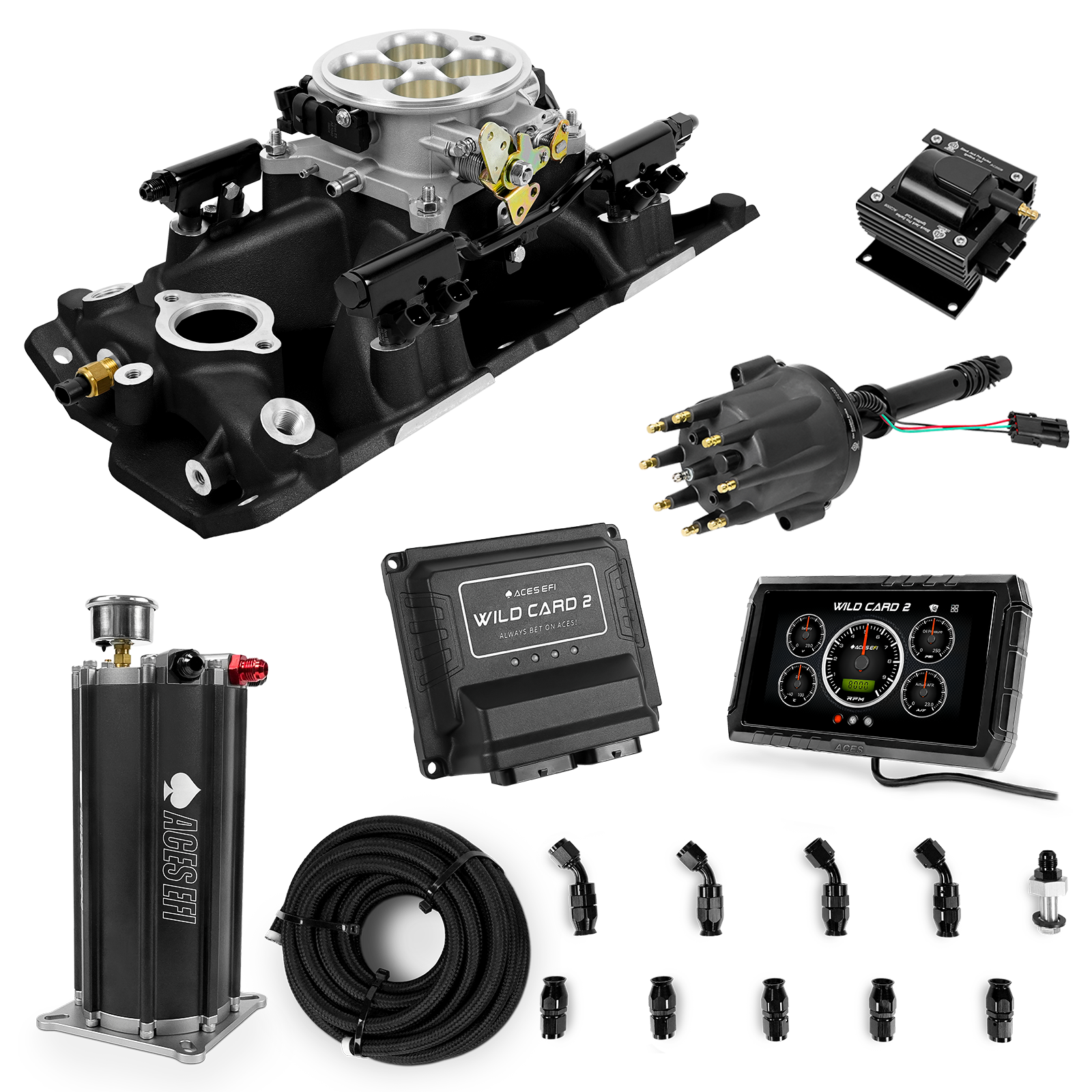 Wild Card Sequential EFI Master Kits (800 HP)