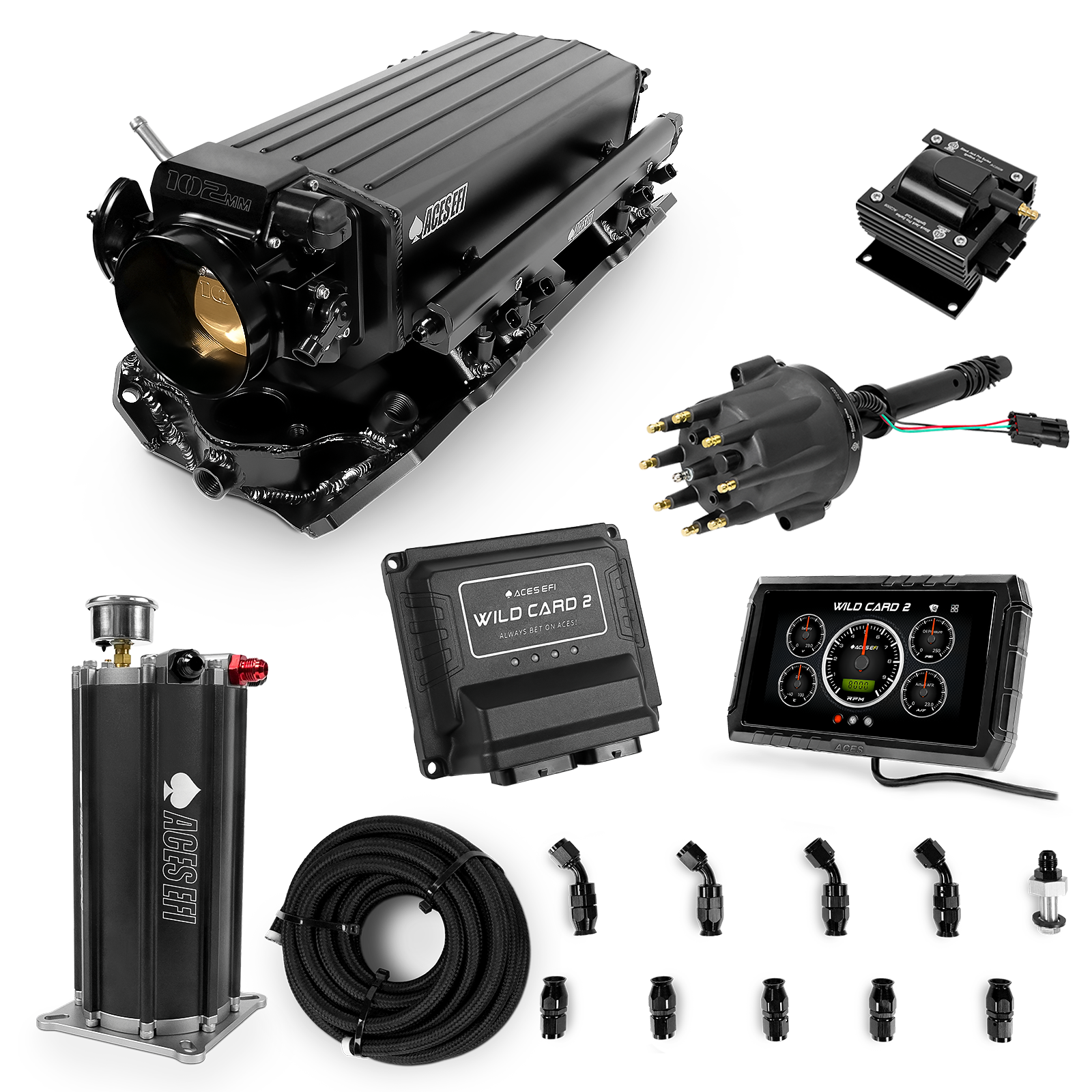 Wild Card Sequential EFI Master Kits (800 HP)