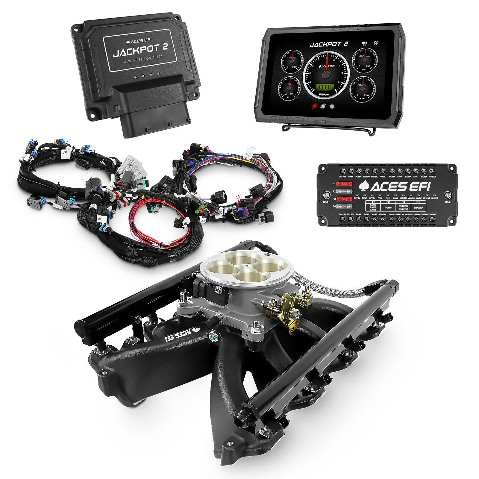 Jackpot 2 LS EFI System - Top End Kit (500 HP)
