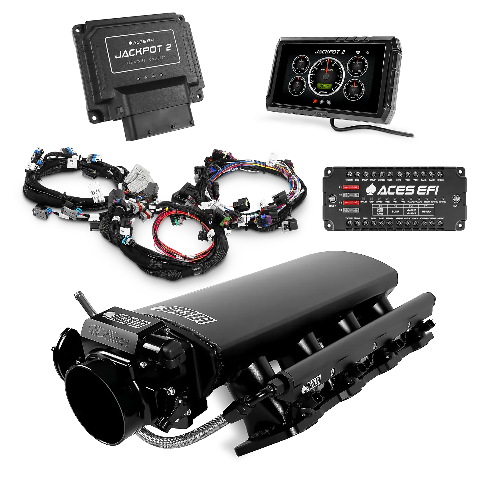 Sistema EFI Jackpot 2 LS - Kit de culata (500 CV)