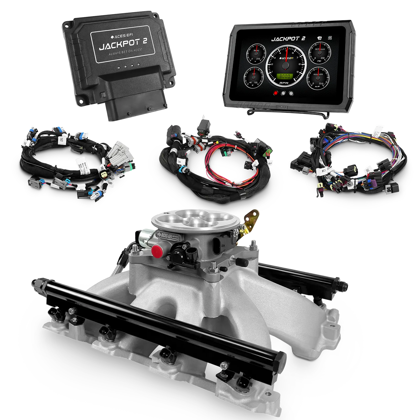 Sistema EFI Jackpot 2 LS - Kit de culata (500 CV)