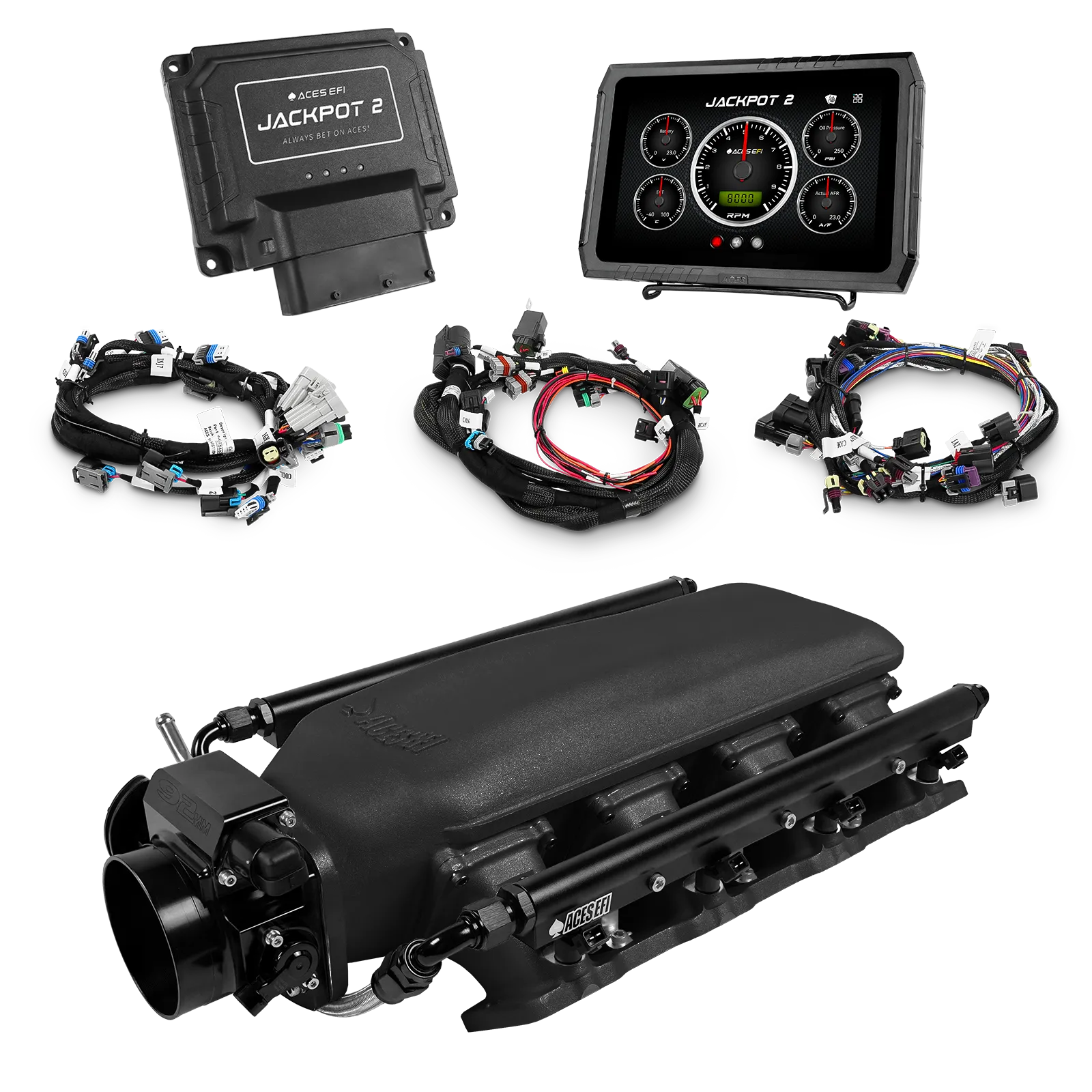 Sistema EFI Jackpot 2 LS - Kit de culata (500 CV)