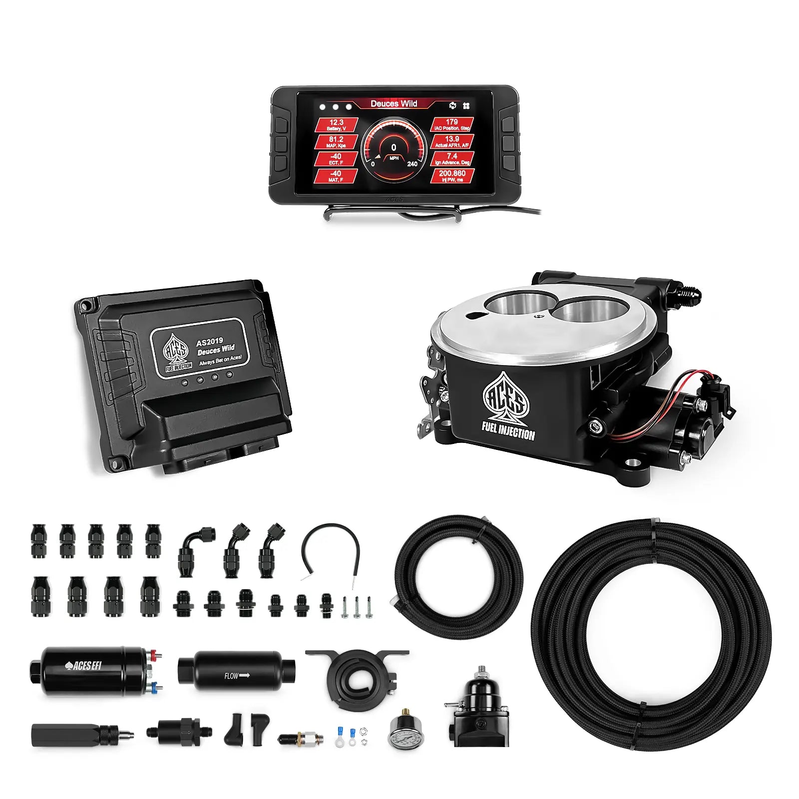 Deuces Wild 2-bbl EFI Fuel Kits