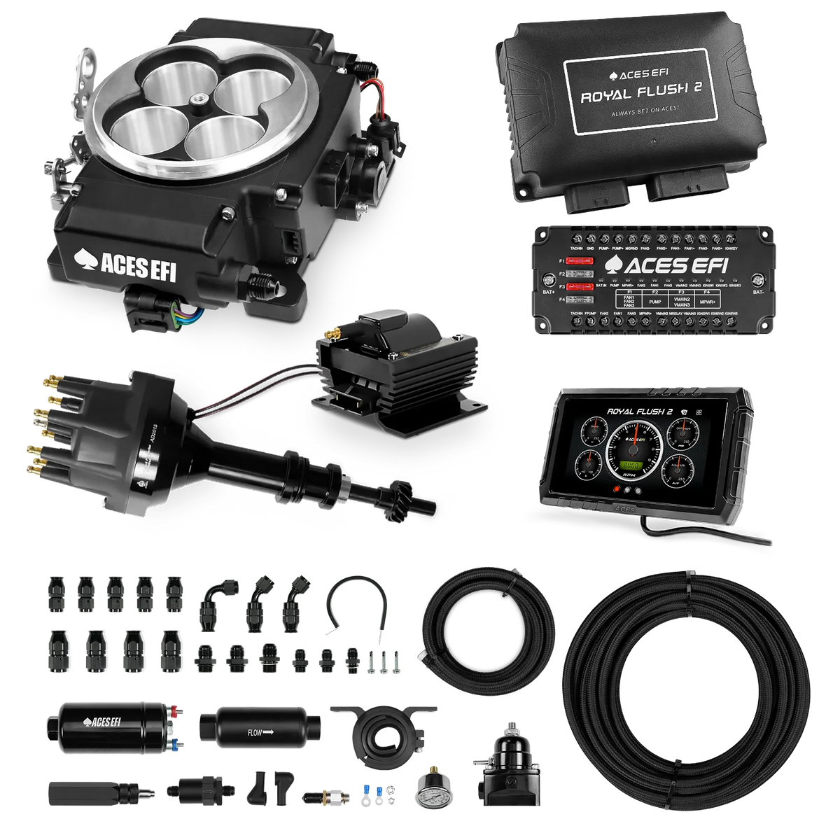 Royal Flush 2 EFI/CDI Master Kits (Black)