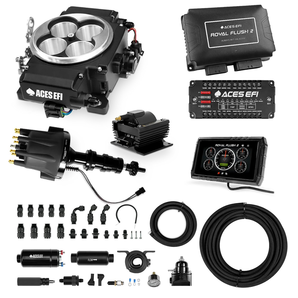 Royal Flush 2 EFI/CDI Master Kits (Black)