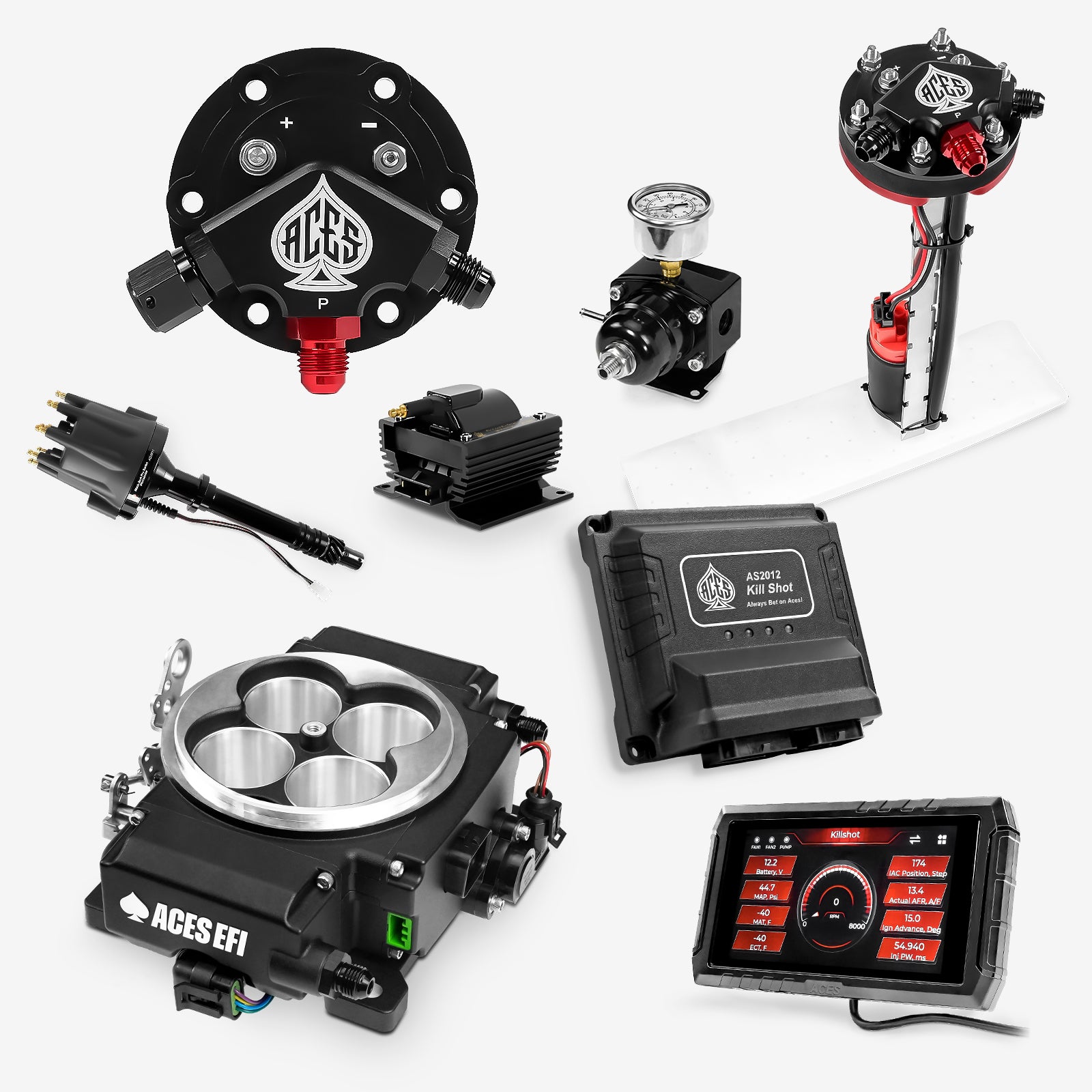 Killshot II 4-bbl EFI System Master Kits