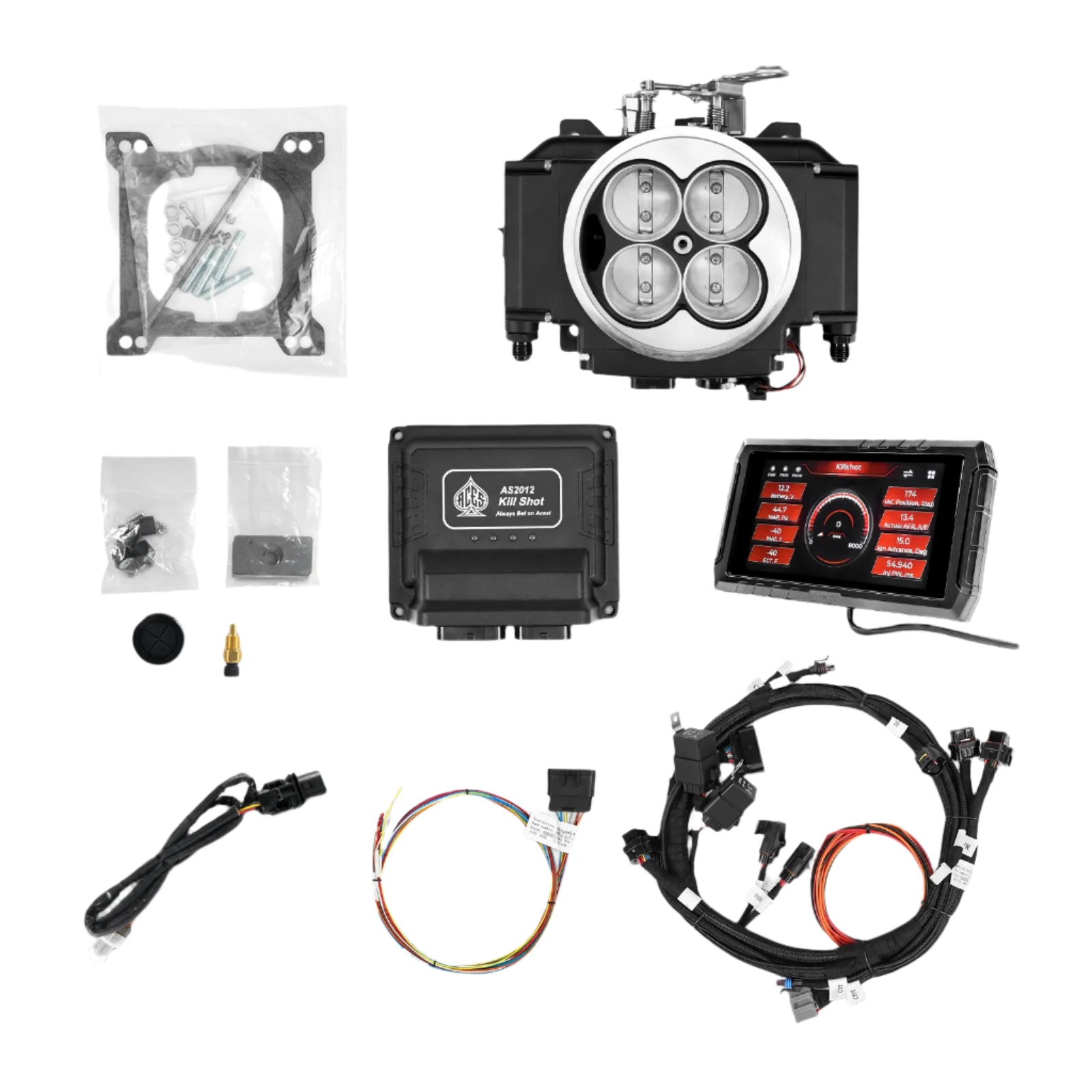 Killshot II 4-bbl EFI System Top End Kits