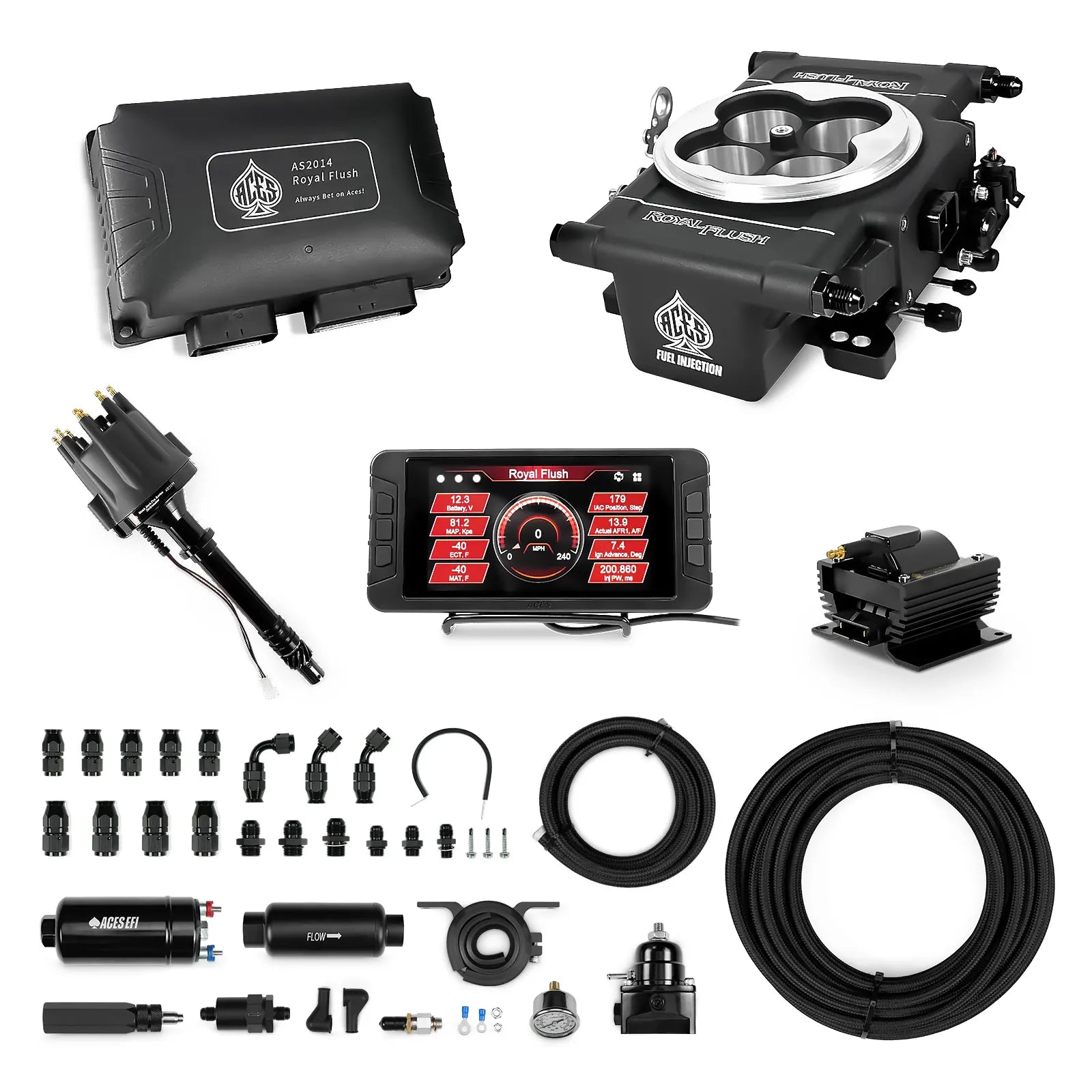 Royal Flush EFI/CDI Master Kits (Black)