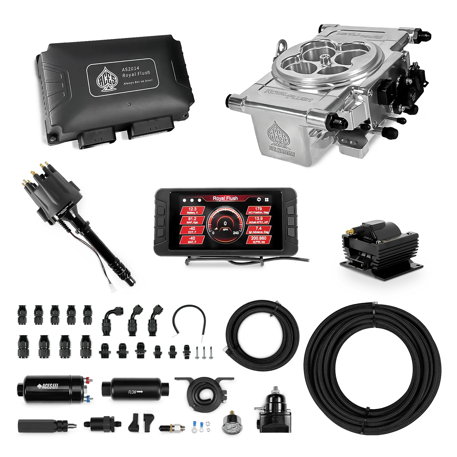 Royal Flush EFI/CDI Master Kits (Polished)