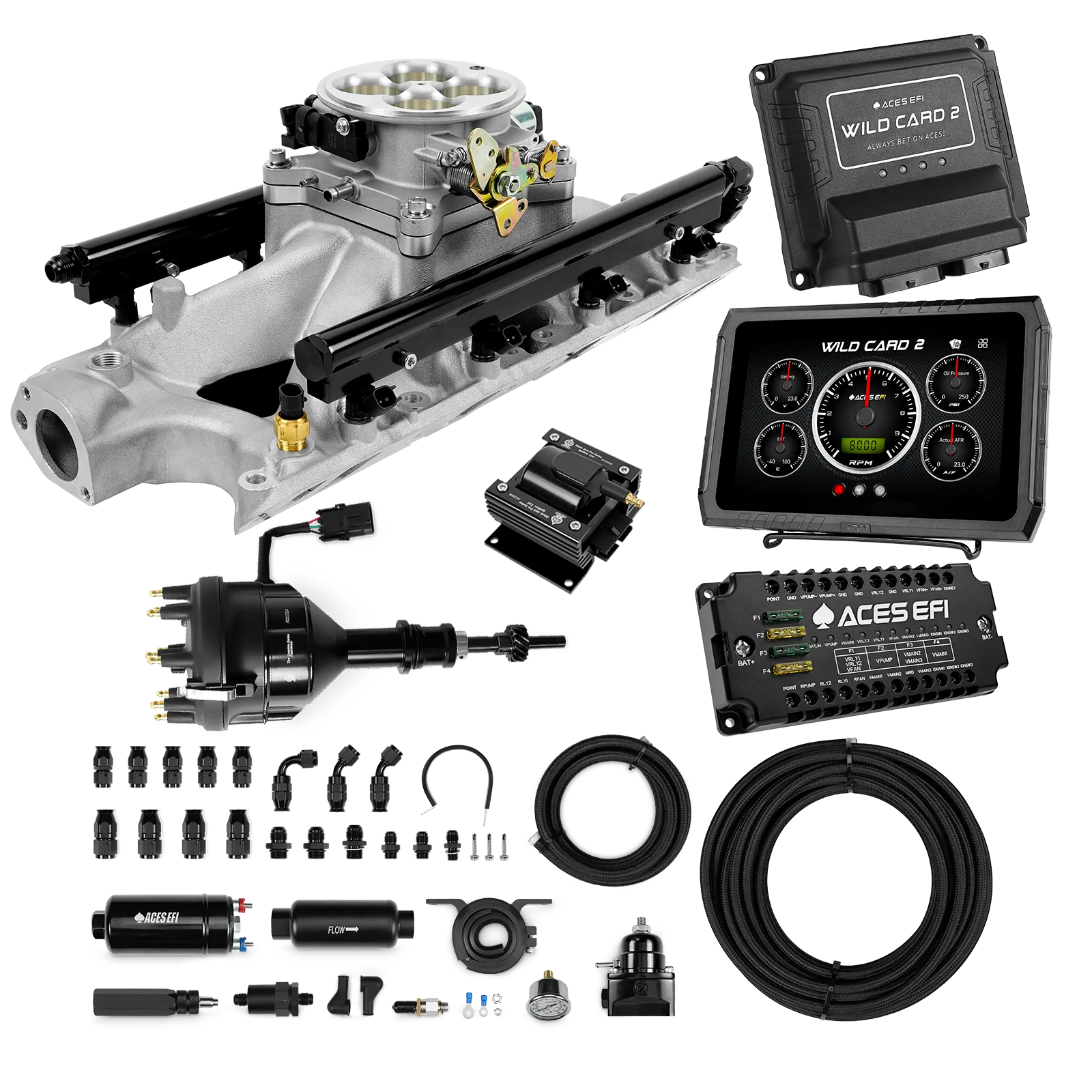 Kits maestros EFI secuenciales Wild Card 2 (500 CV)