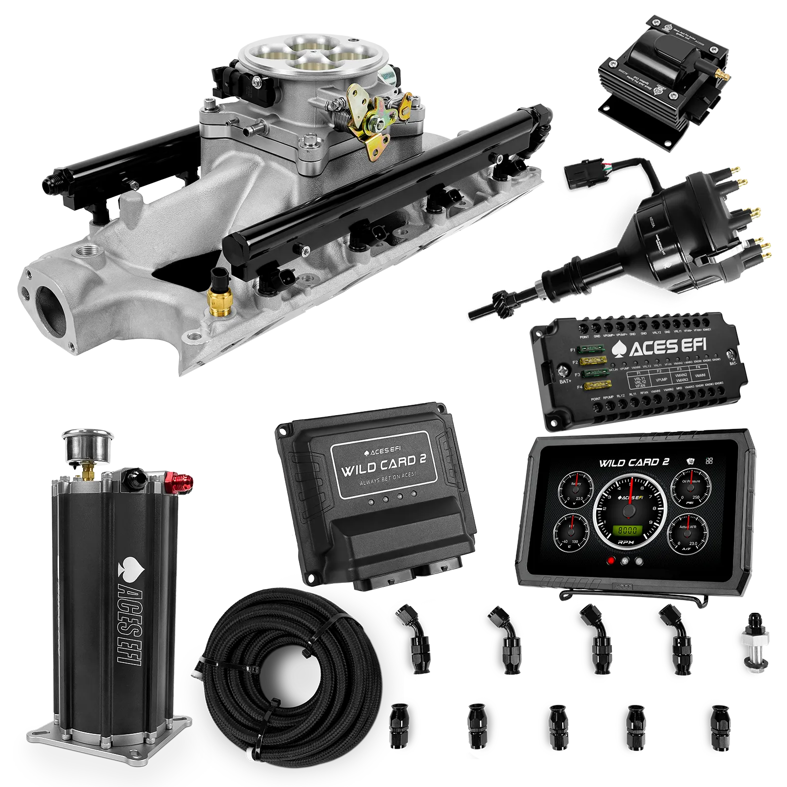 Kits maestros EFI secuenciales Wild Card 2 (500 CV)