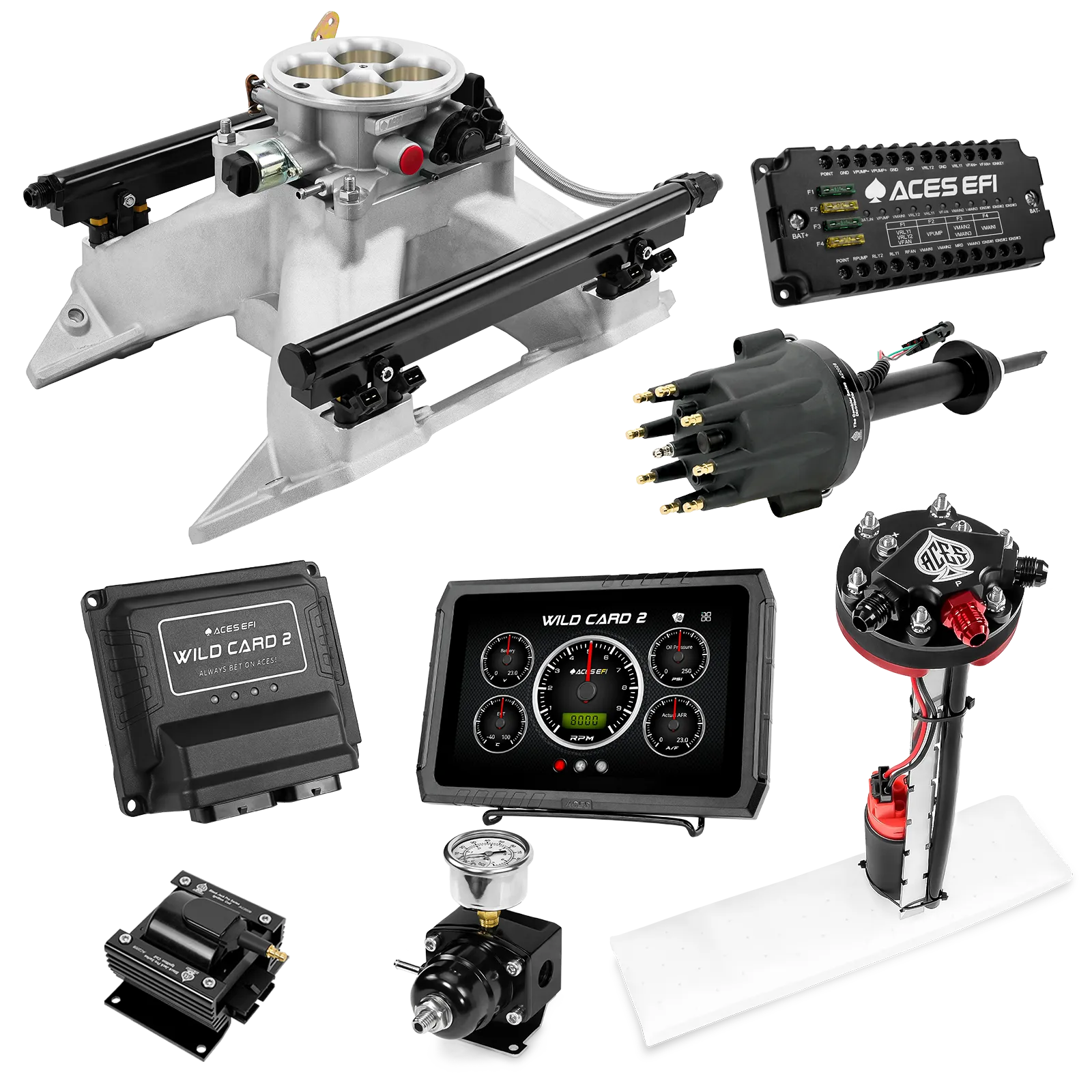 Kits maestros EFI secuenciales Wild Card 2 (500 CV)