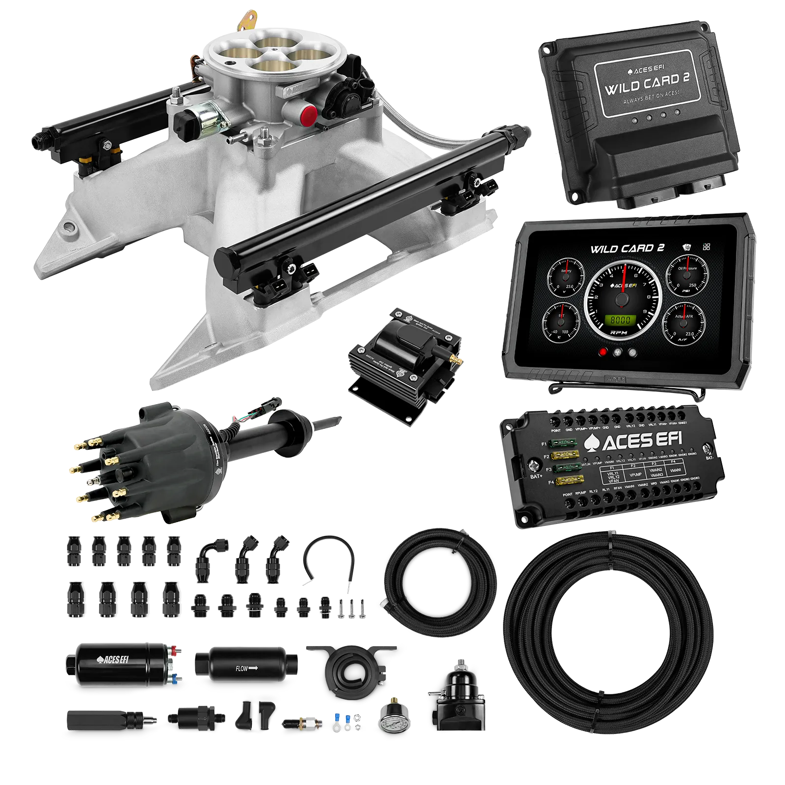 Kits maestros EFI secuenciales Wild Card 2 (500 CV)