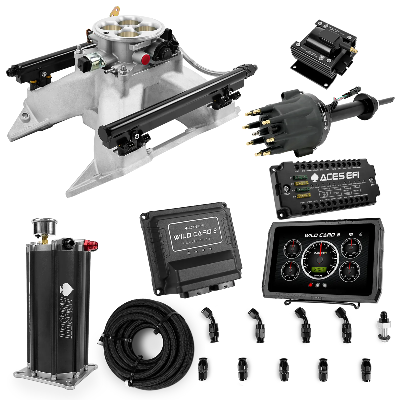 Kits maestros EFI secuenciales Wild Card 2 (500 CV)