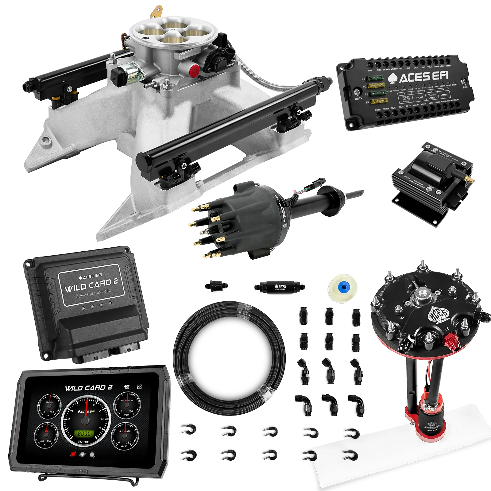 Kits maestros EFI secuenciales Wild Card 2 (500 CV)