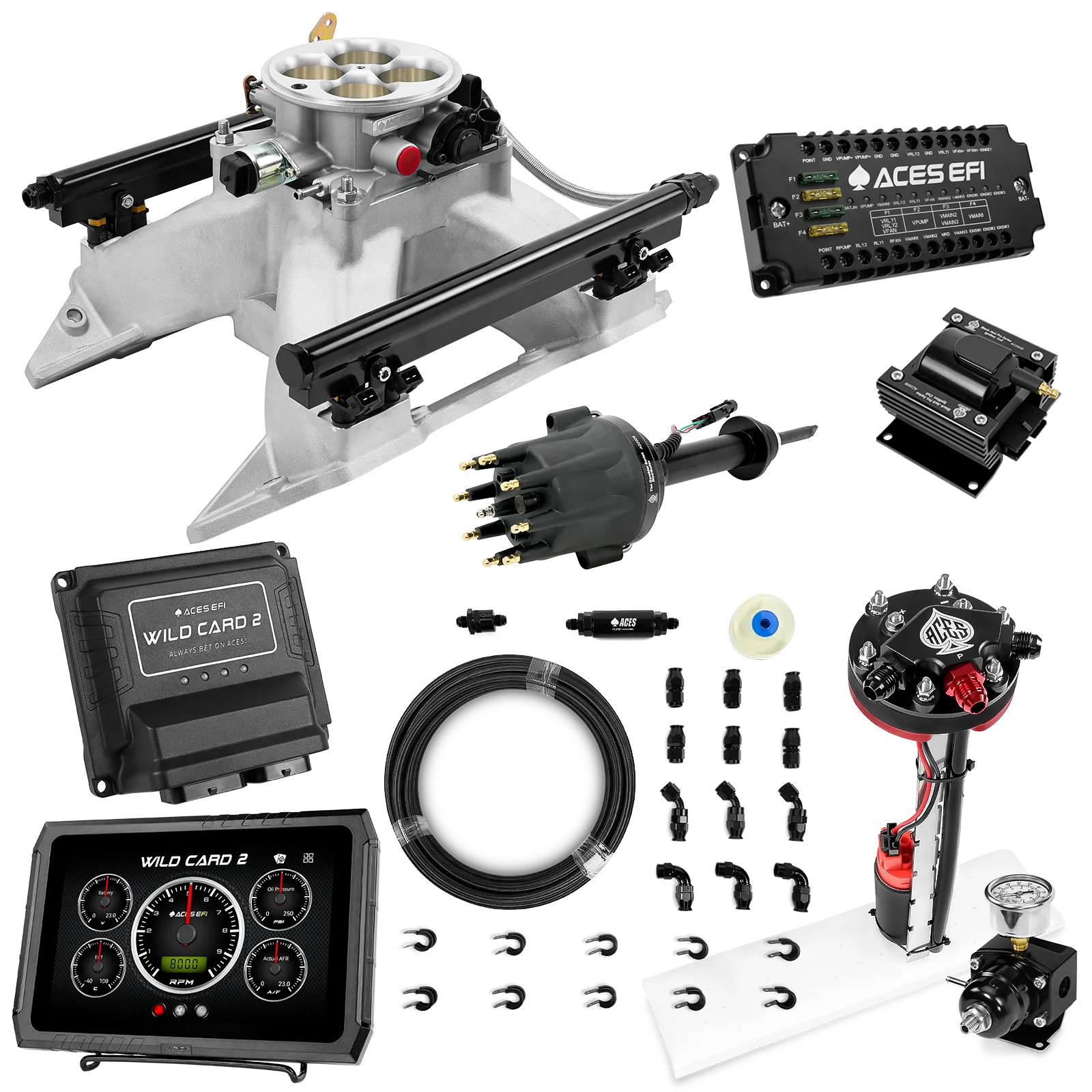 Kits maestros EFI secuenciales Wild Card 2 (500 CV)