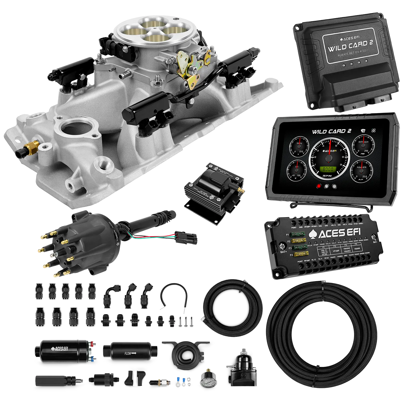Kits maestros EFI secuenciales Wild Card 2 (500 CV)