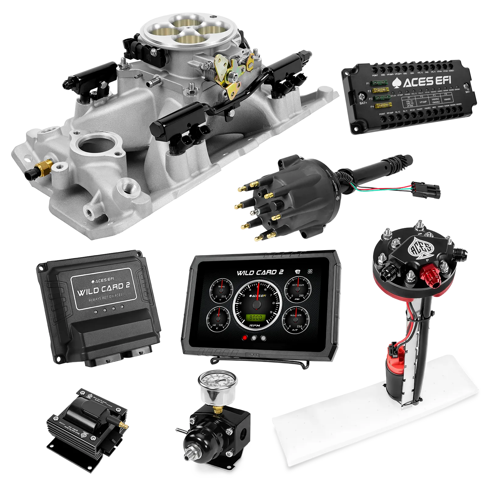 Kits maestros EFI secuenciales Wild Card 2 (500 CV)