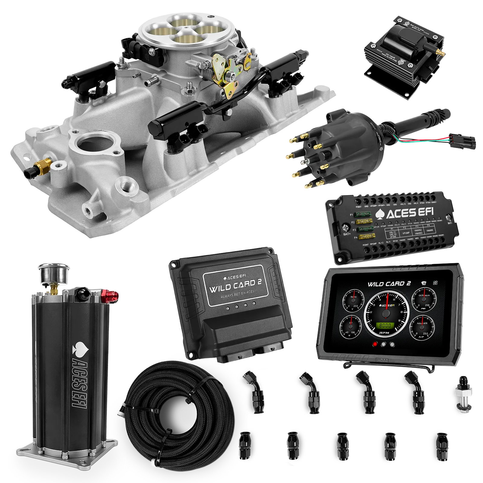 Kits maestros EFI secuenciales Wild Card 2 (500 CV)