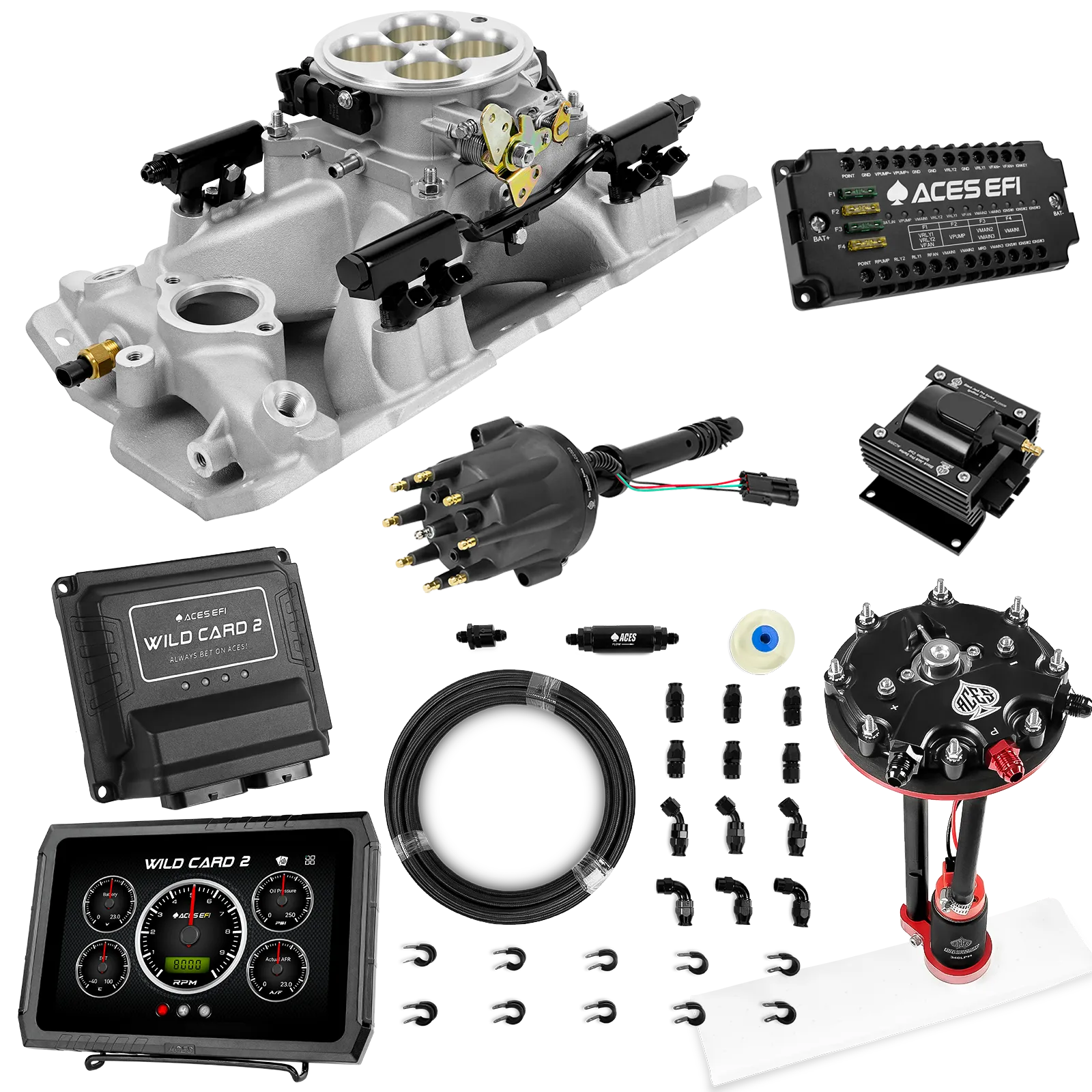 Kits maestros EFI secuenciales Wild Card 2 (500 CV)